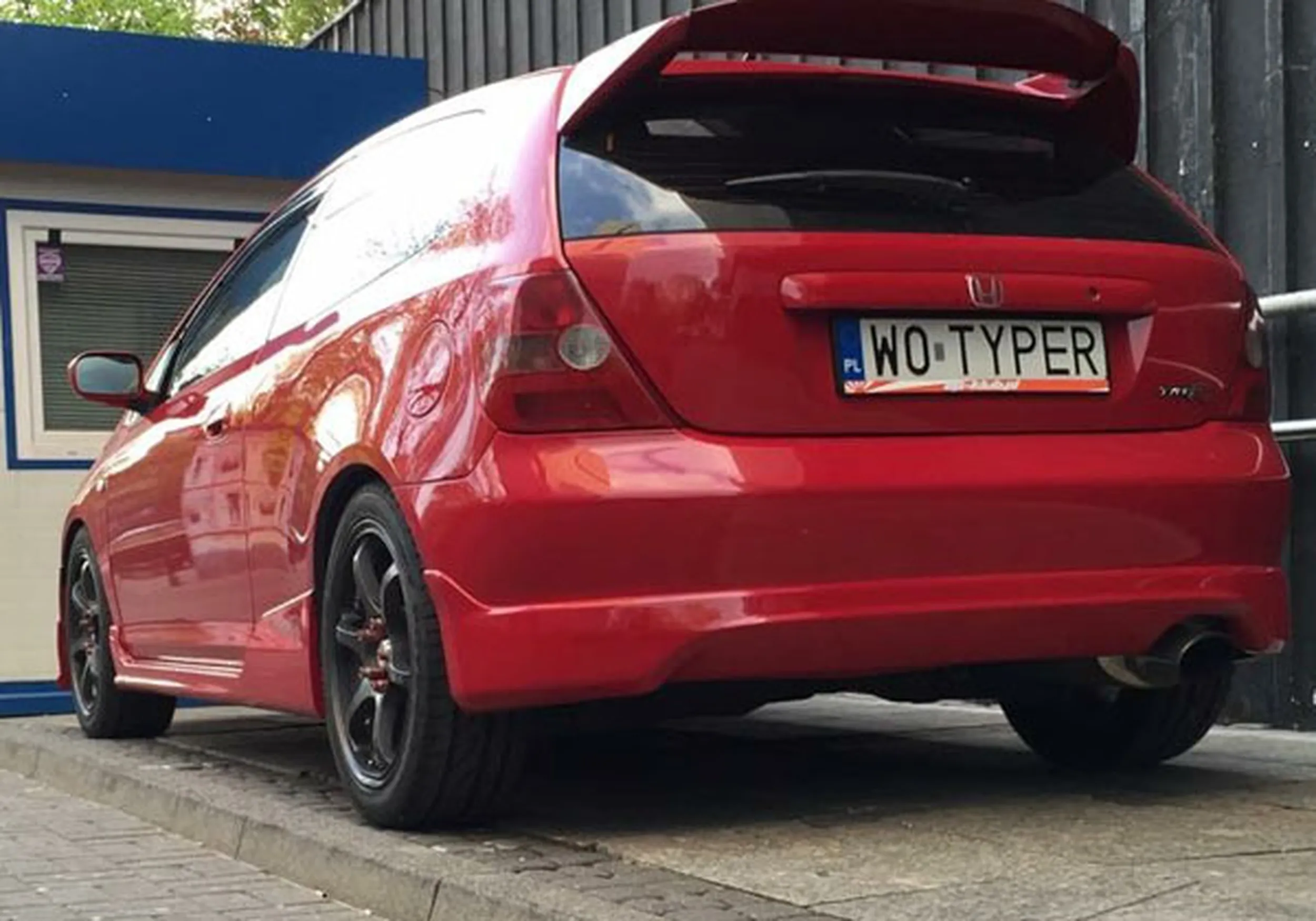 Fajny numer, blacha W0 TYPER