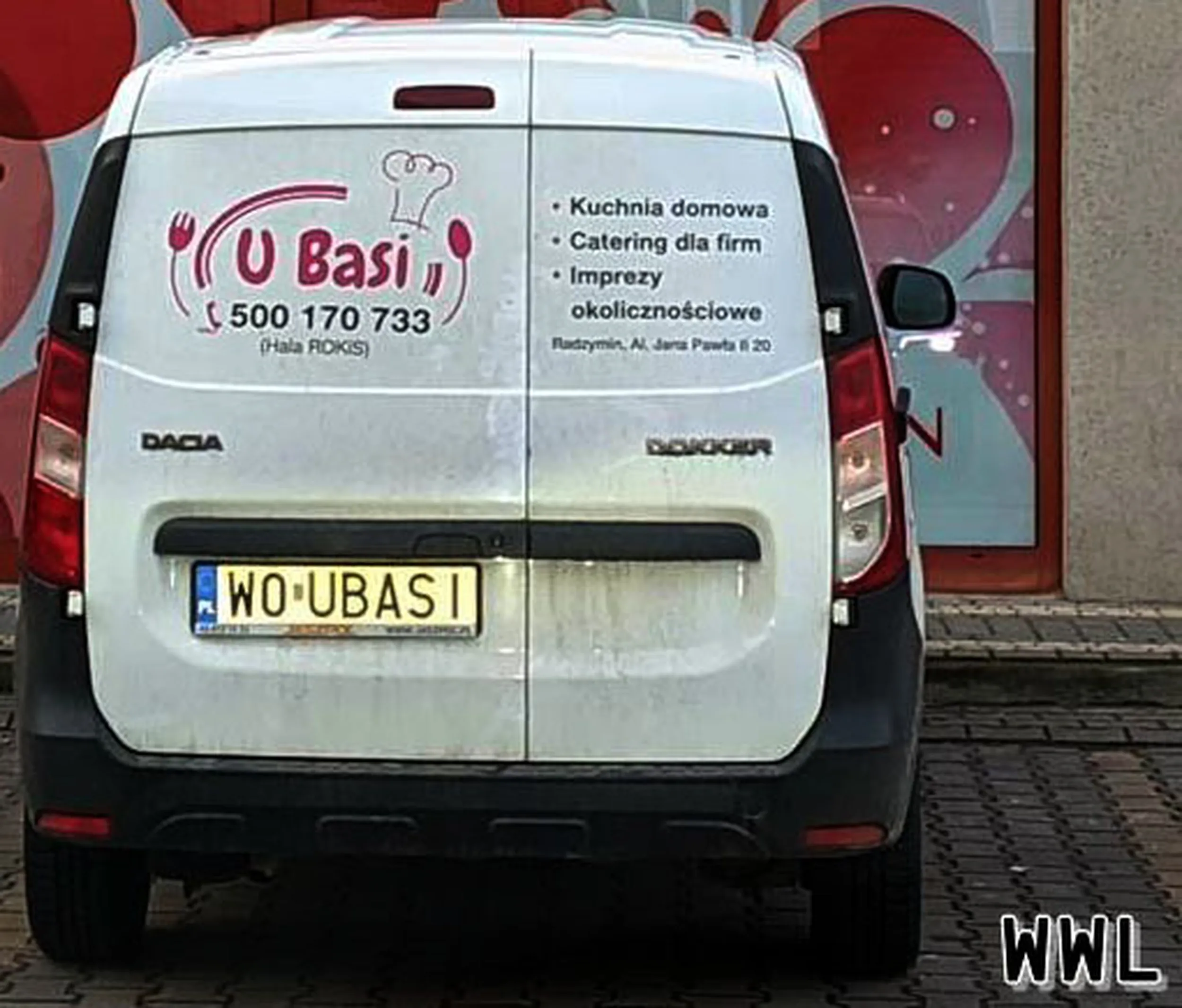 Fajny numer, blacha W0 UBASI