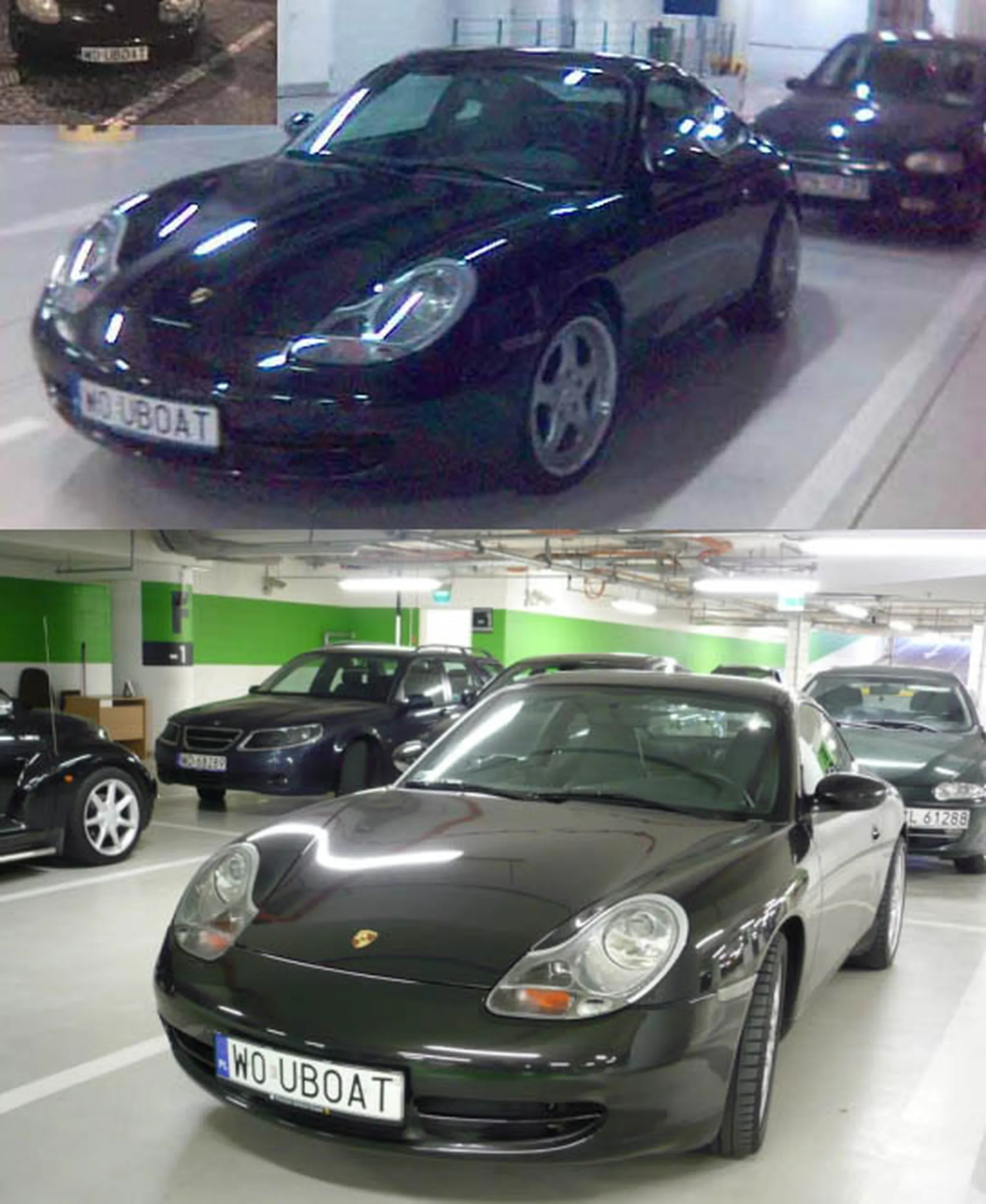 Fajny numer, blacha W0 UBOAT