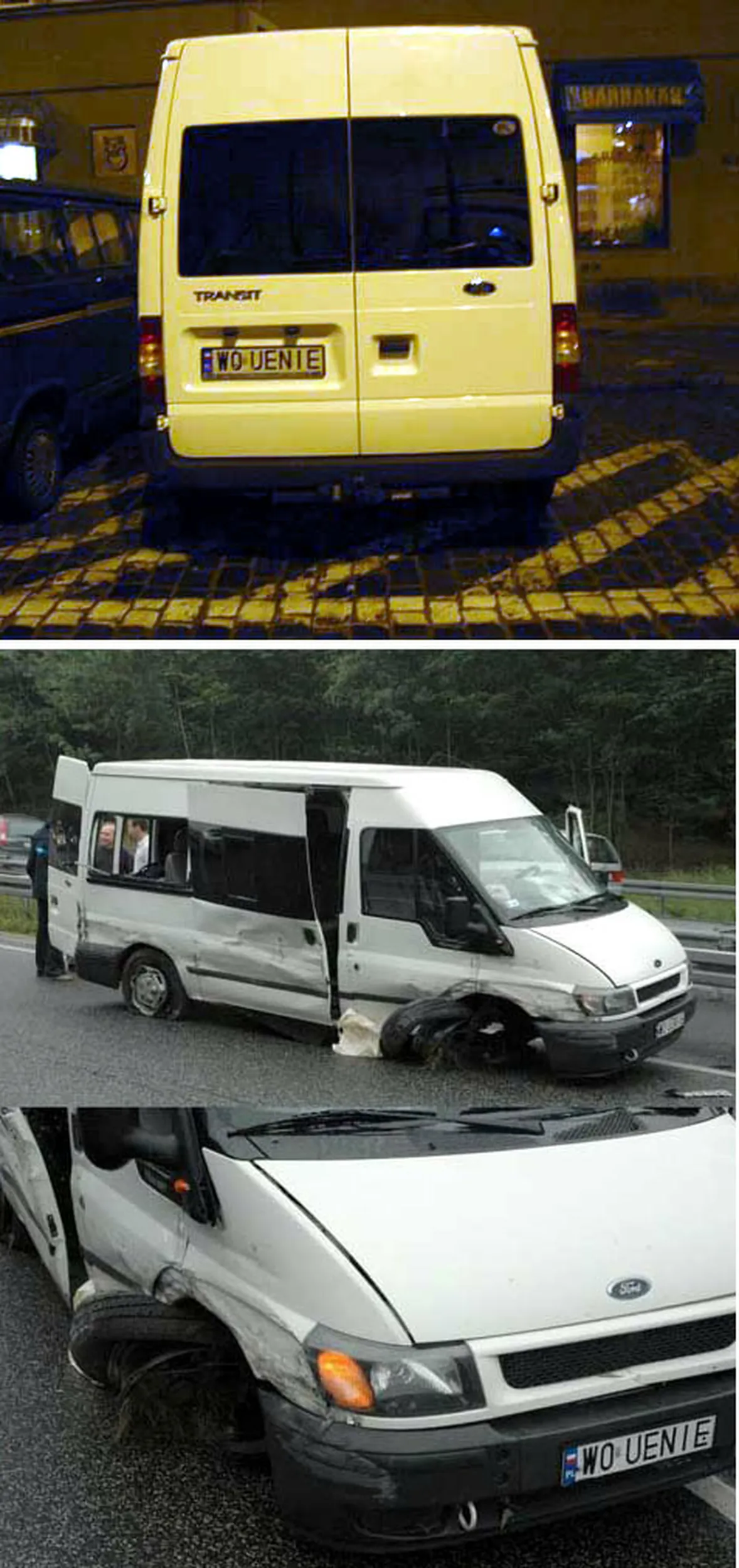 Fajny numer, blacha W0 UENIE