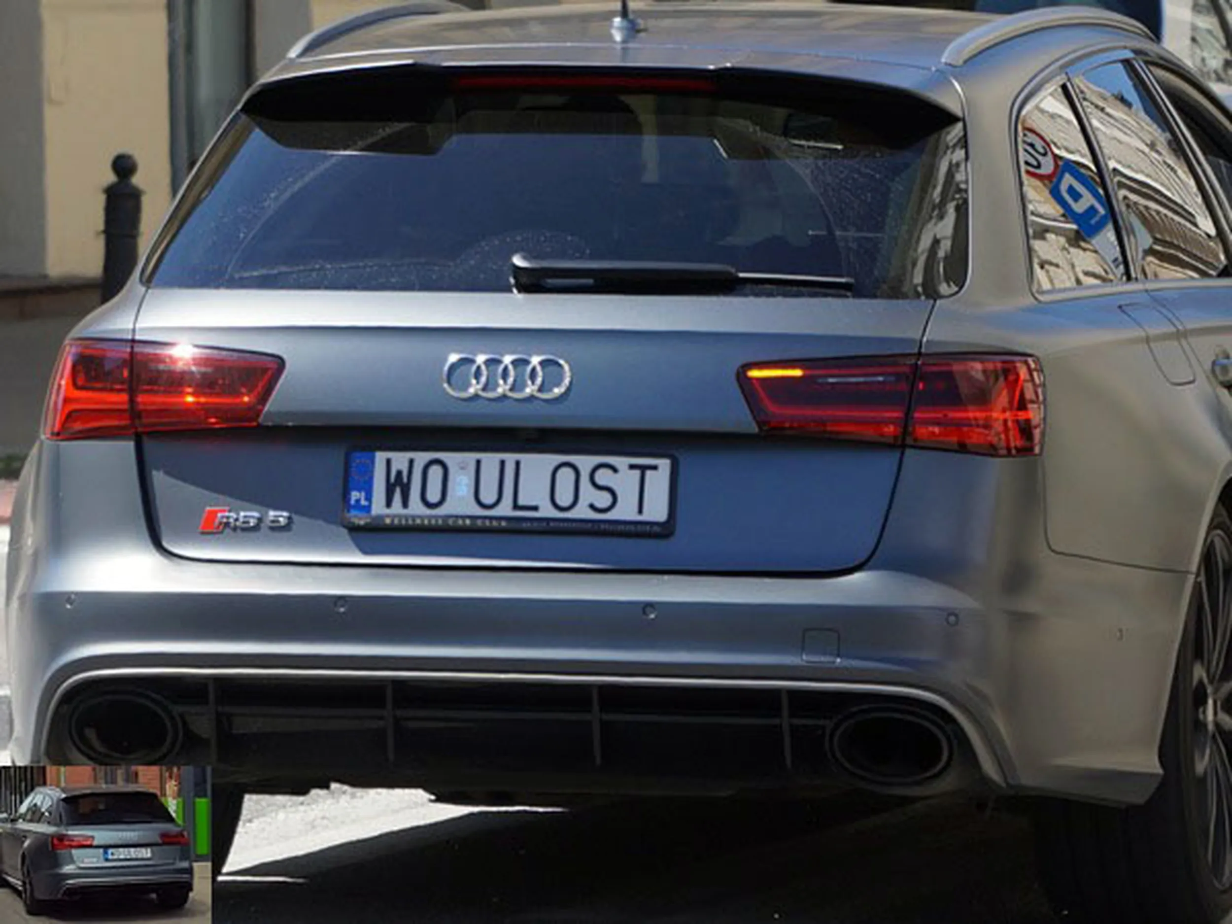 Fajny numer, blacha W0 ULOST