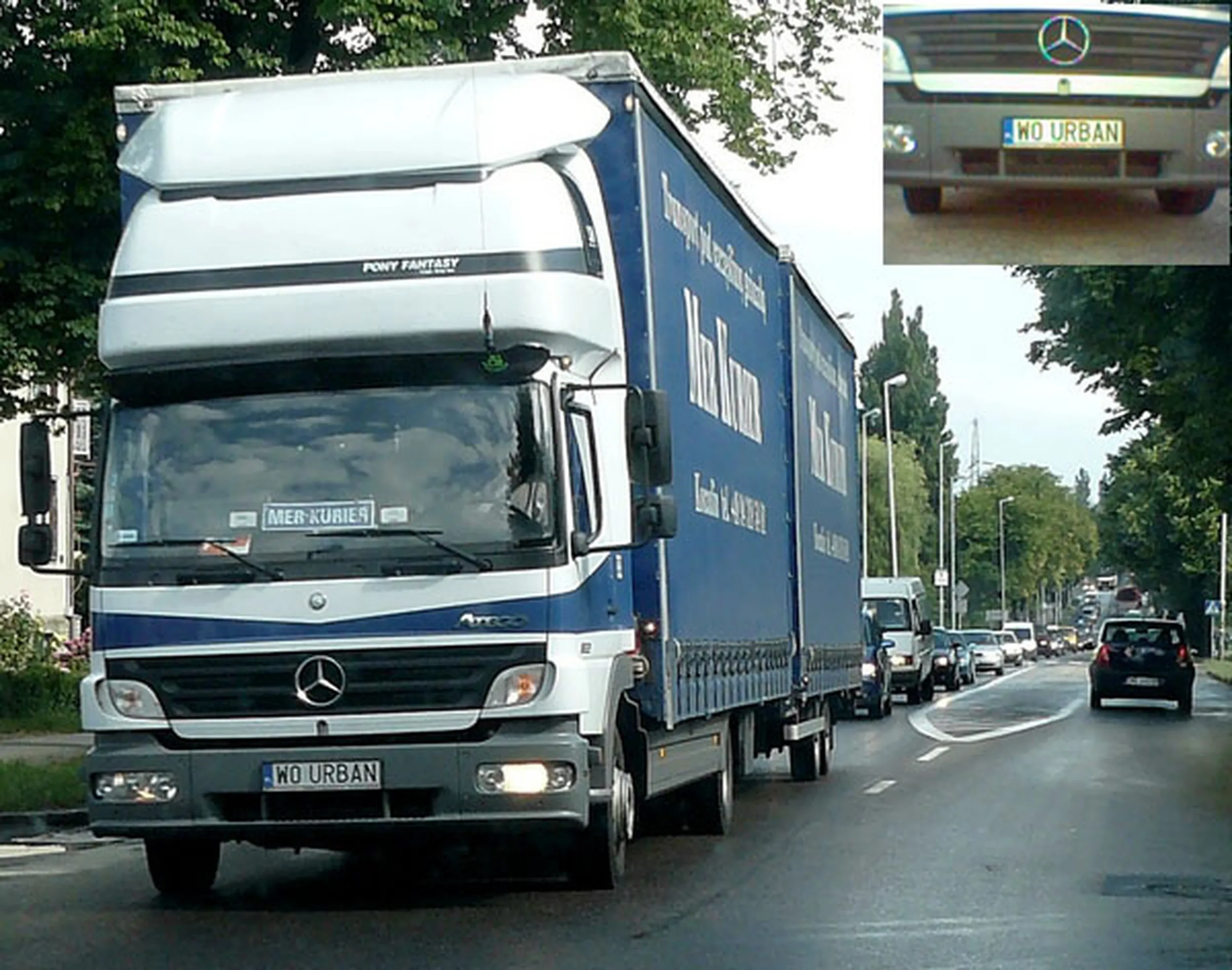 Fajny numer, blacha W0 URBAN