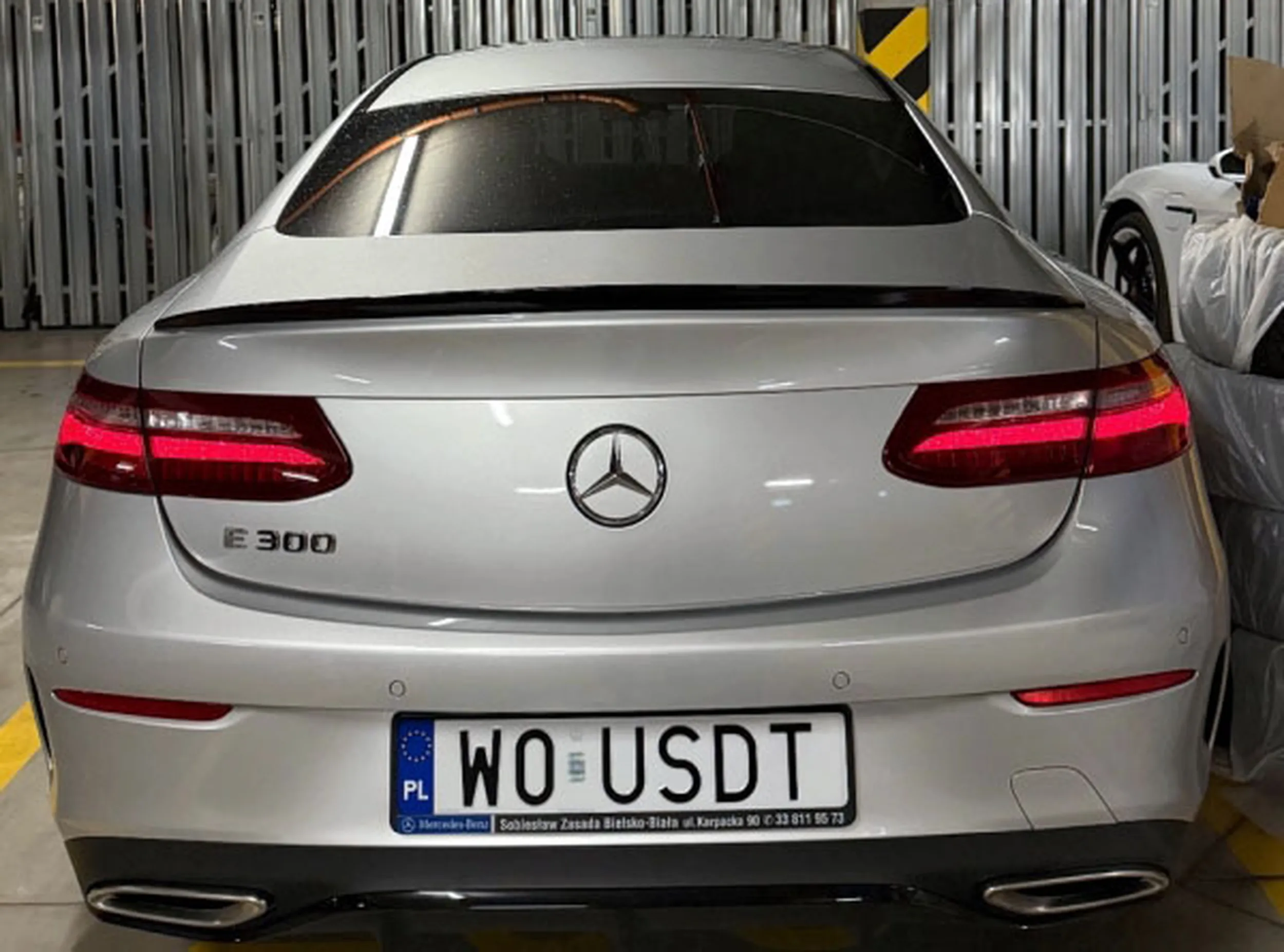 Fajny numer, blacha W0 USDT