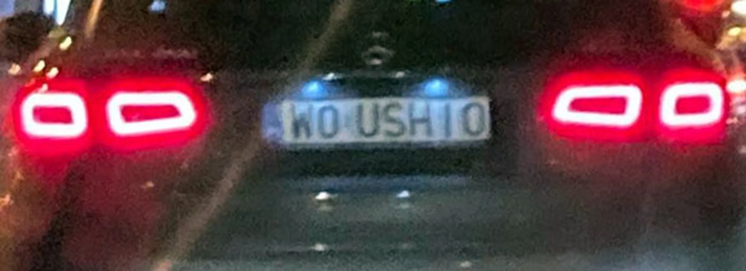 Fajny numer, blacha W0 USHIO