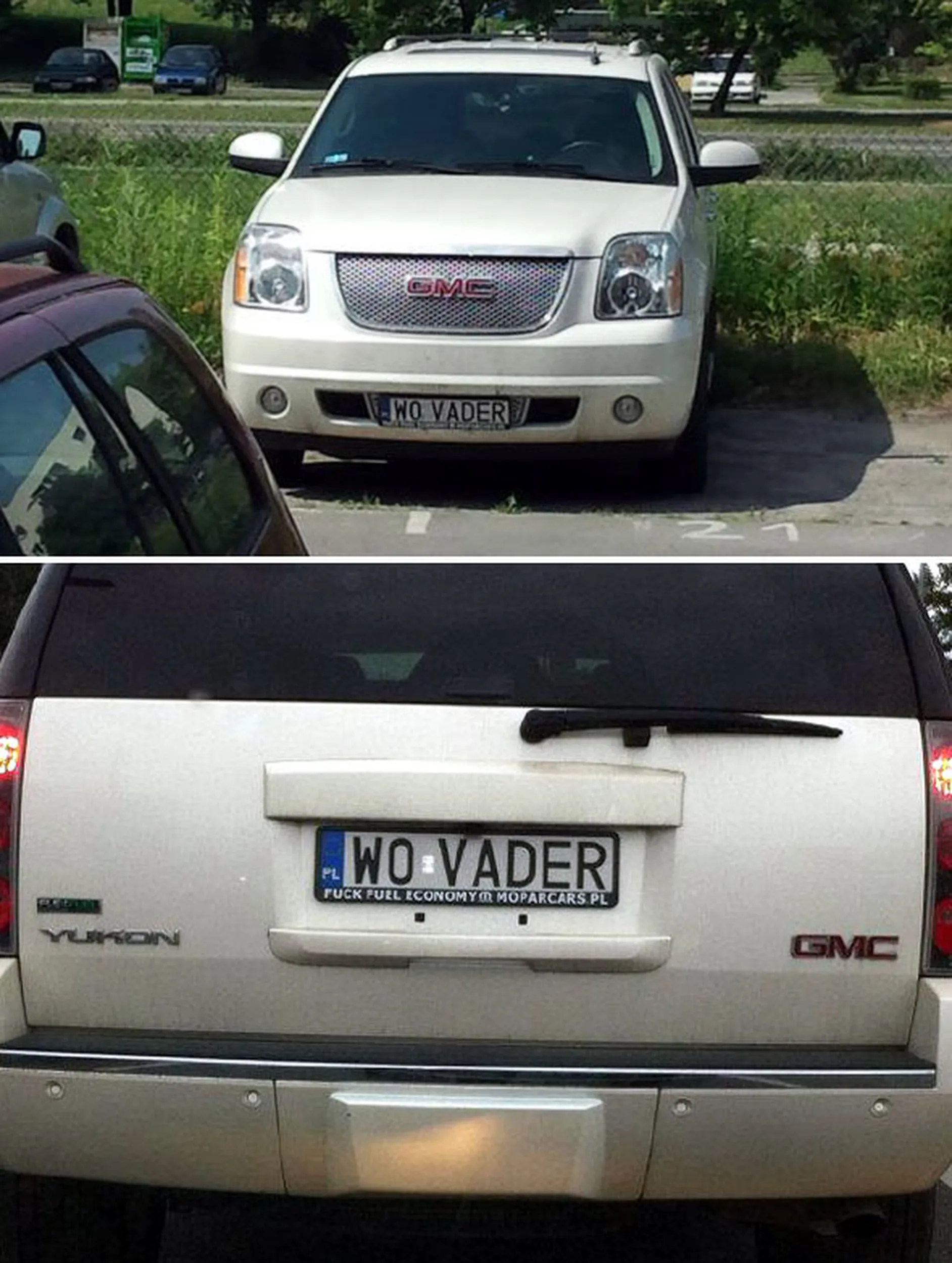 Fajny numer, blacha W0 VADER