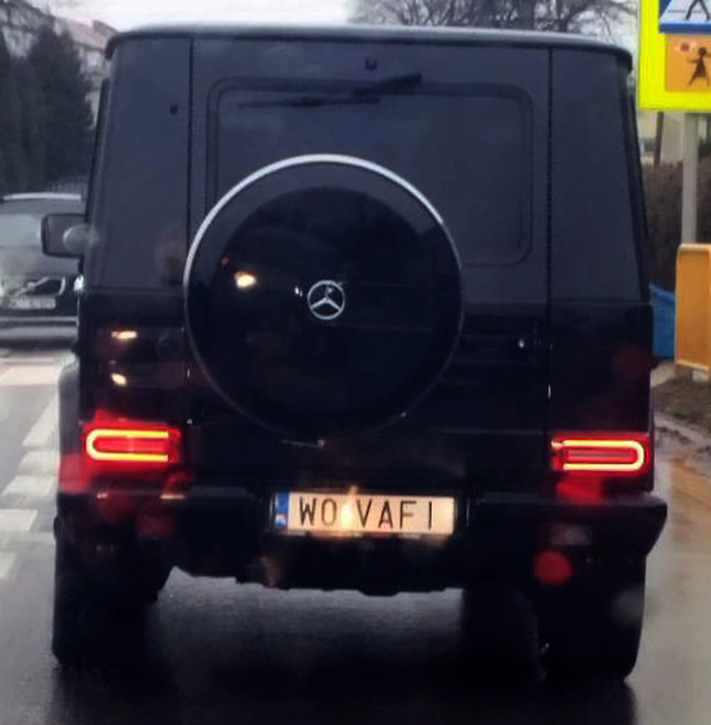 Fajny numer, blacha W0 VAFI