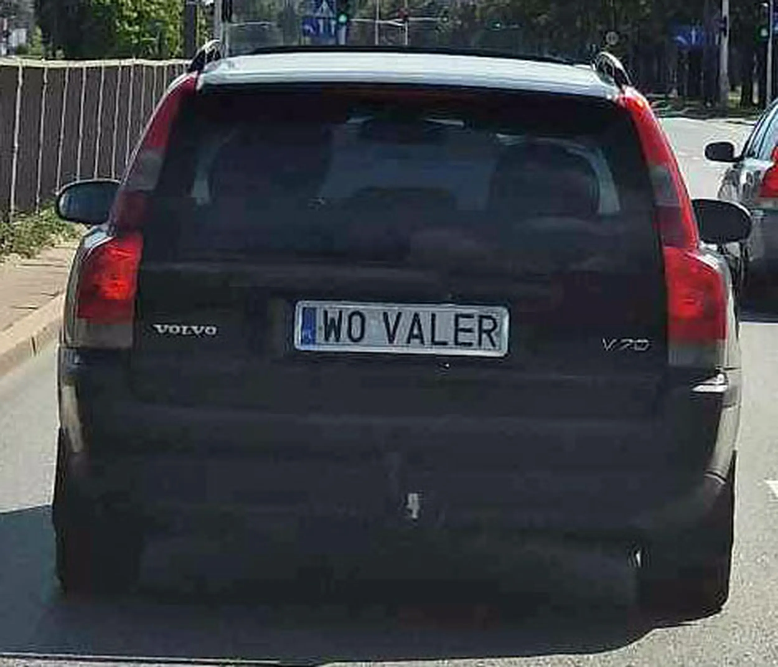 Fajny numer, blacha W0 VALER