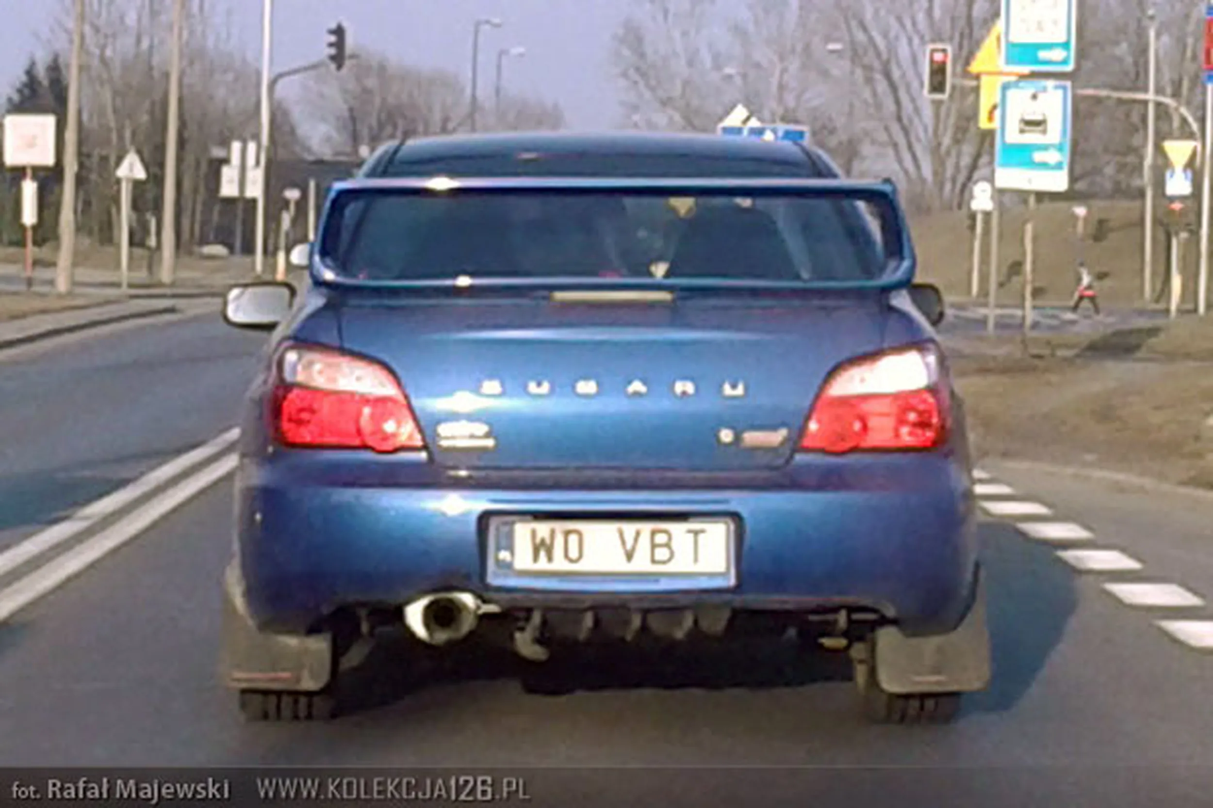 Fajny numer, blacha W0 VBT