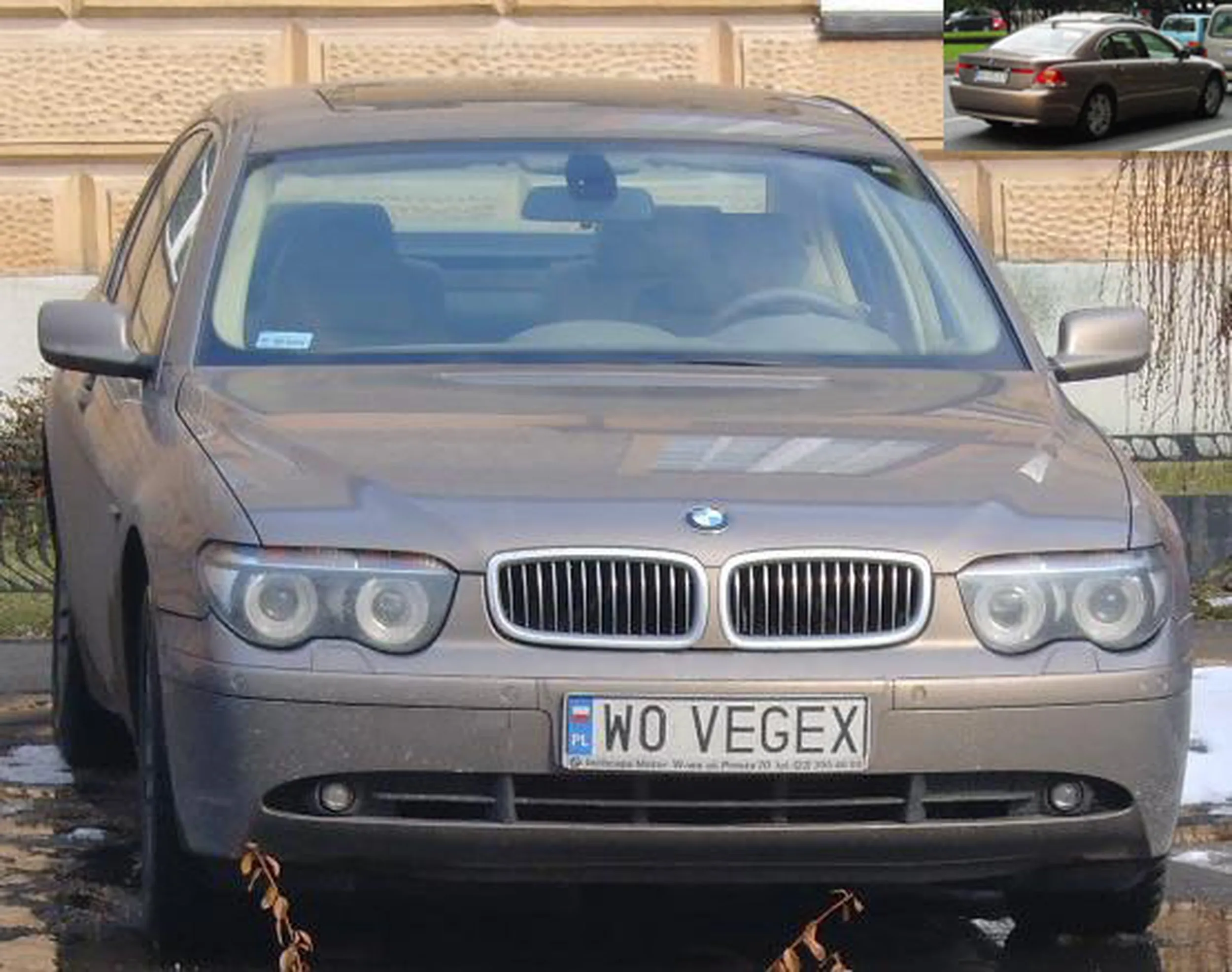 Fajny numer, blacha W0 VEGEX