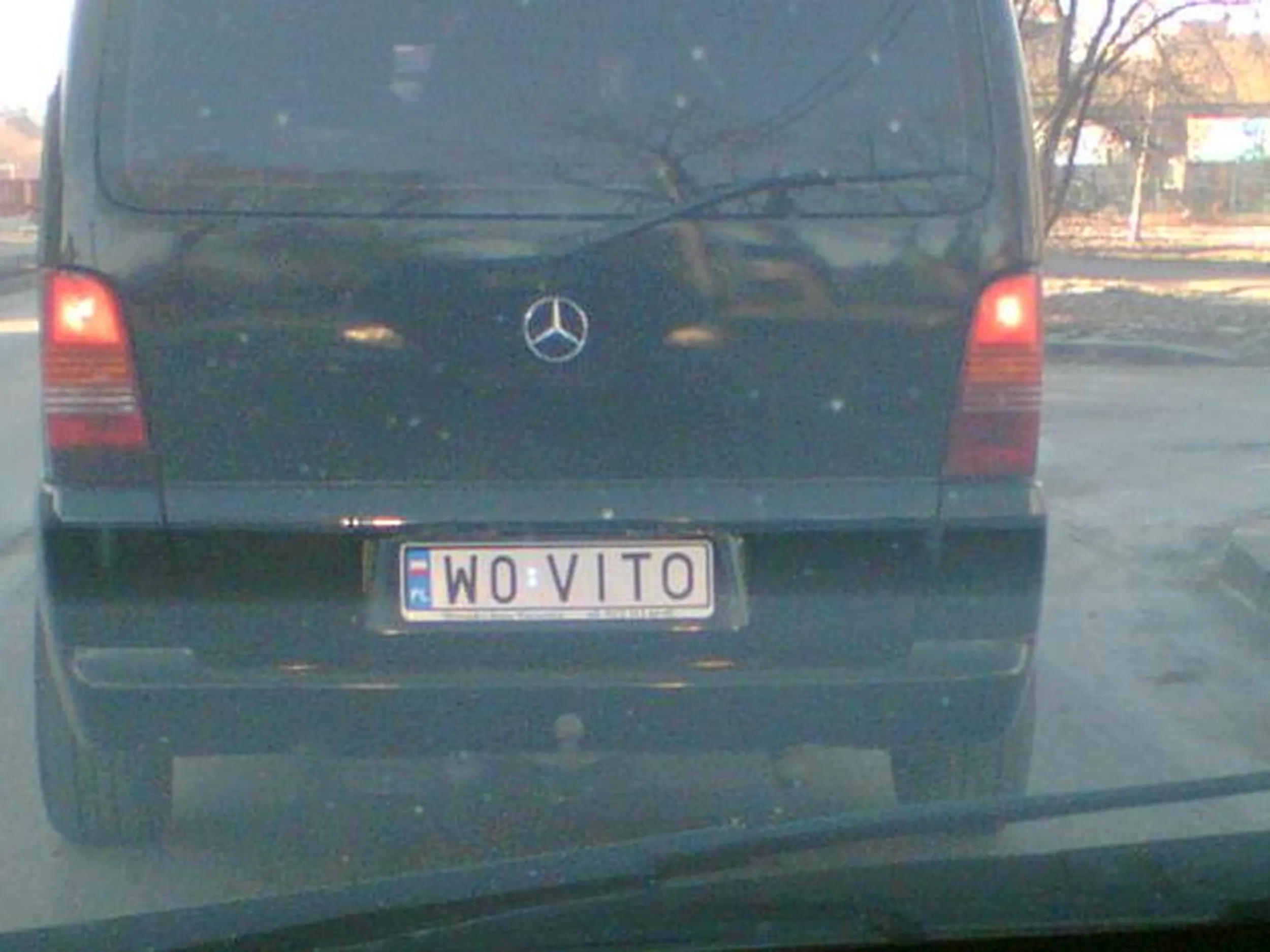 Fajny numer, blacha W0 VITO