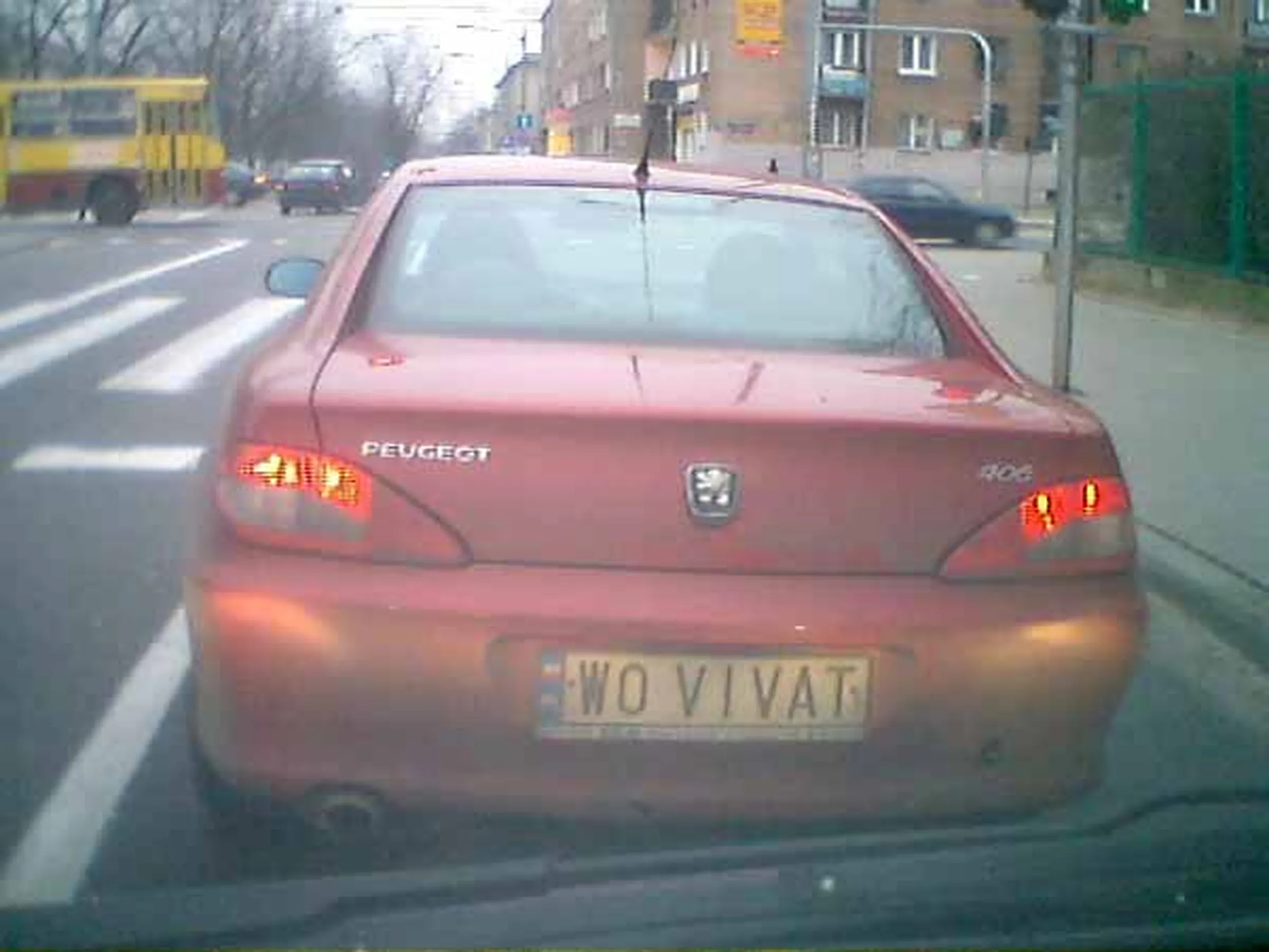 Fajny numer, blacha W0 VIVAT