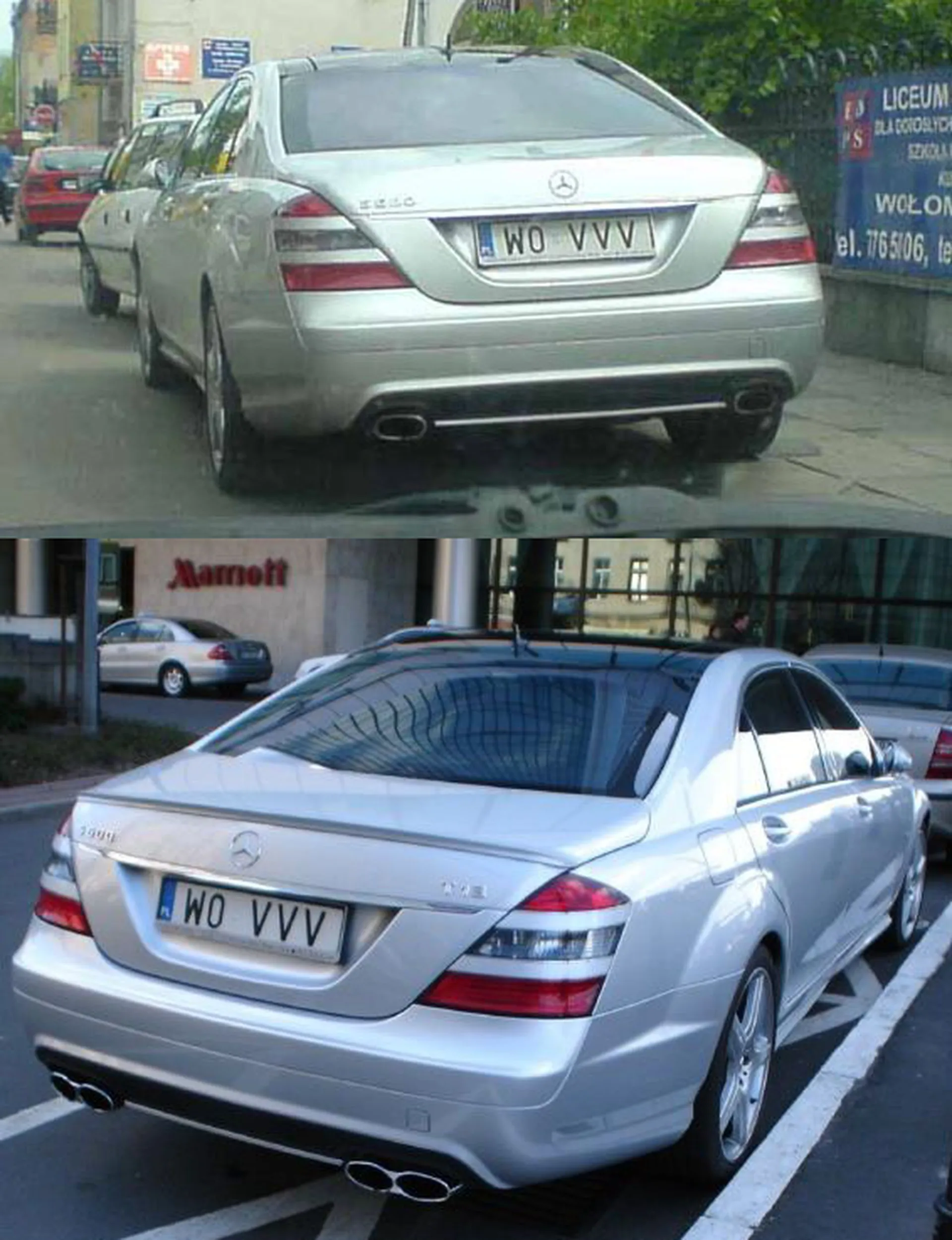 Fajny numer, blacha W0 VVV