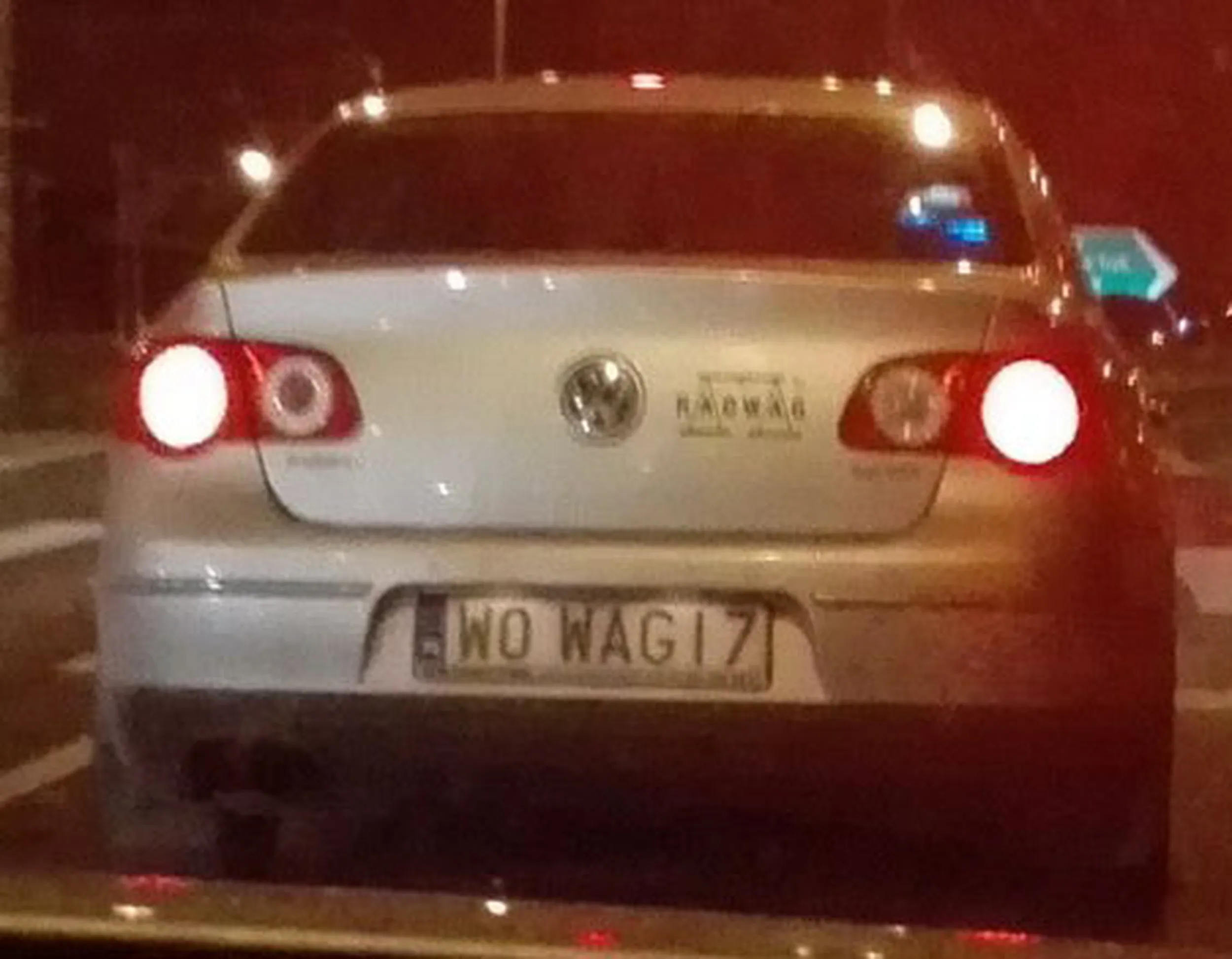 Fajny numer, blacha W0 WAGI7