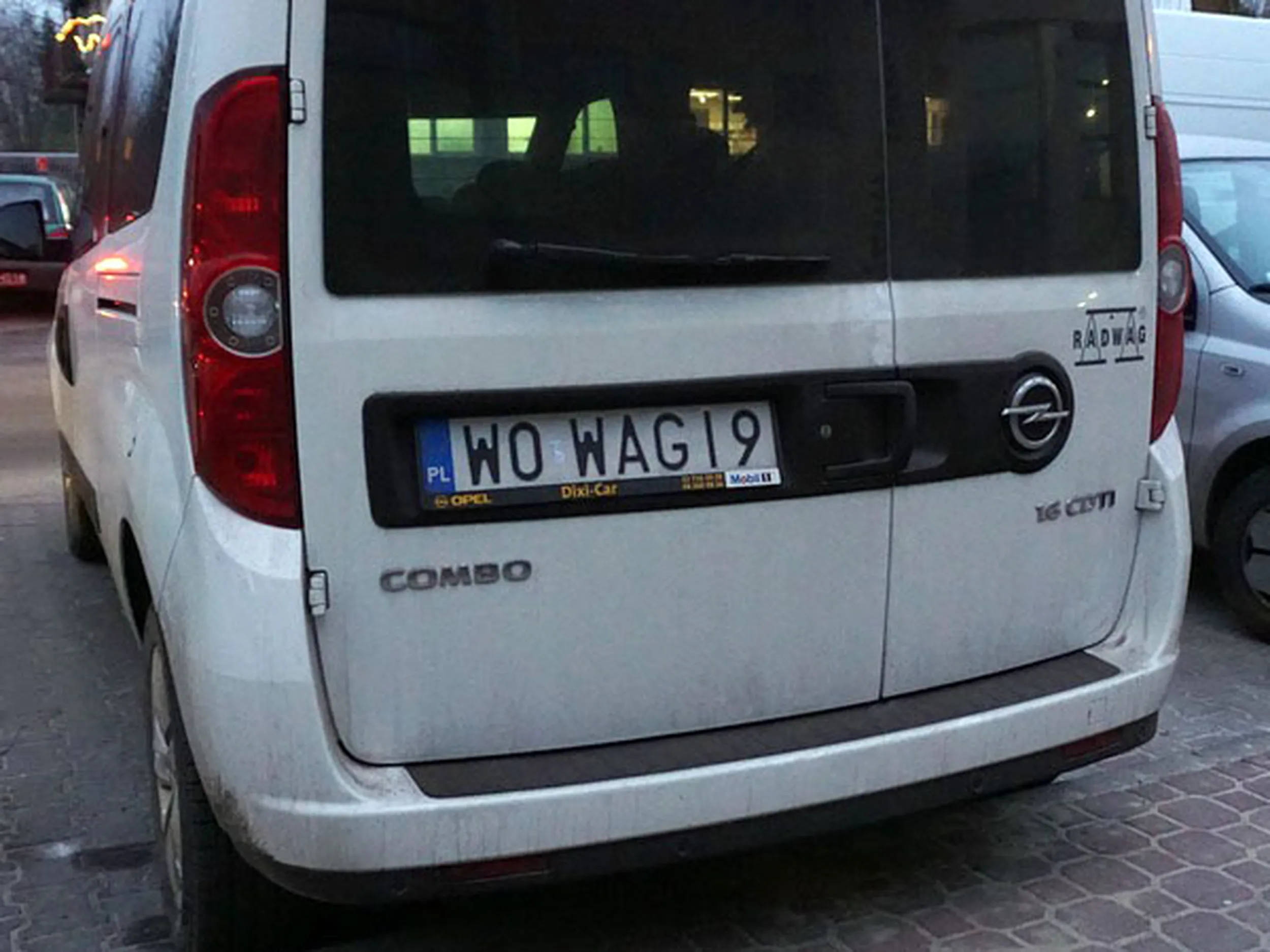 Fajny numer, blacha W0 WAGI9