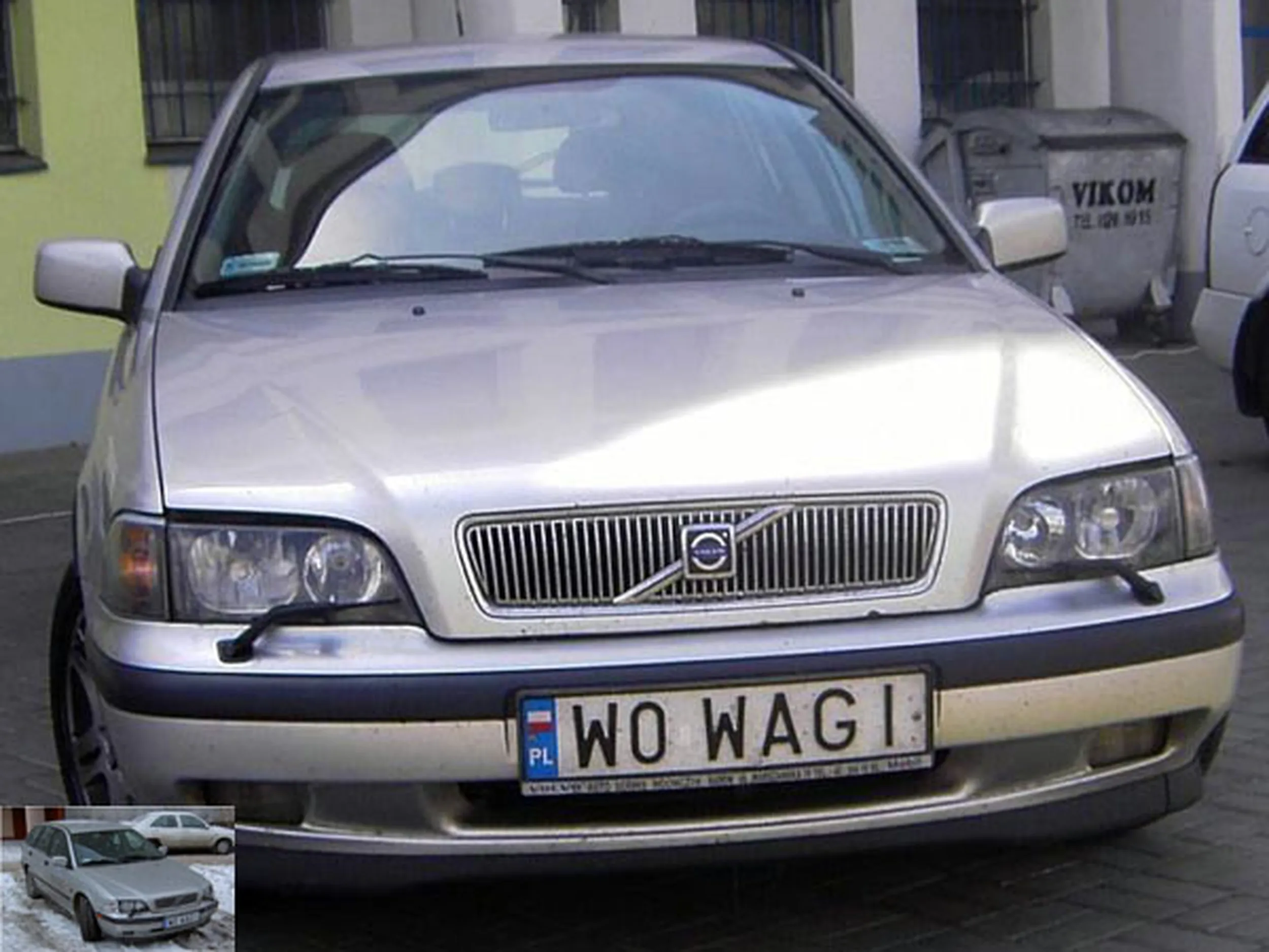 Fajny numer, blacha W0 WAGI