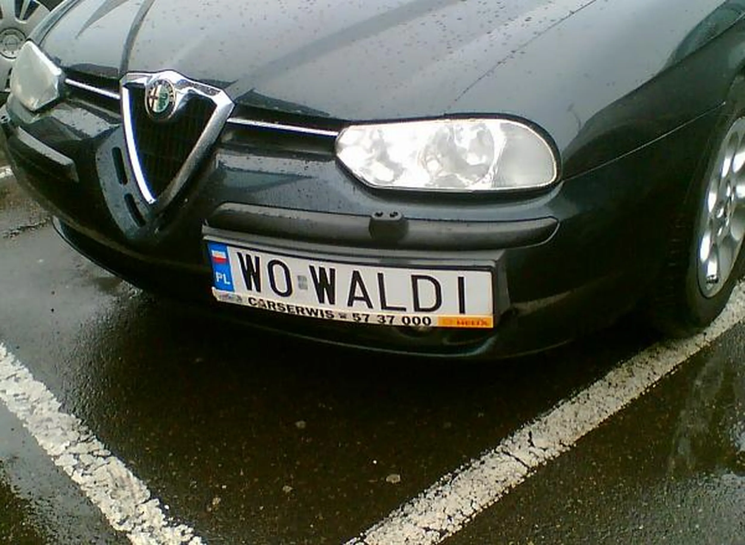 Fajny numer, blacha W0 WALDI