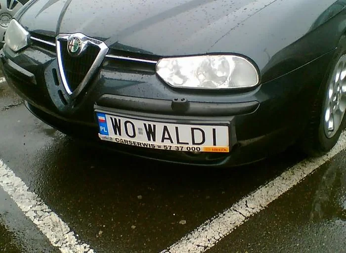 Fajny numer, blacha W0 WALDI