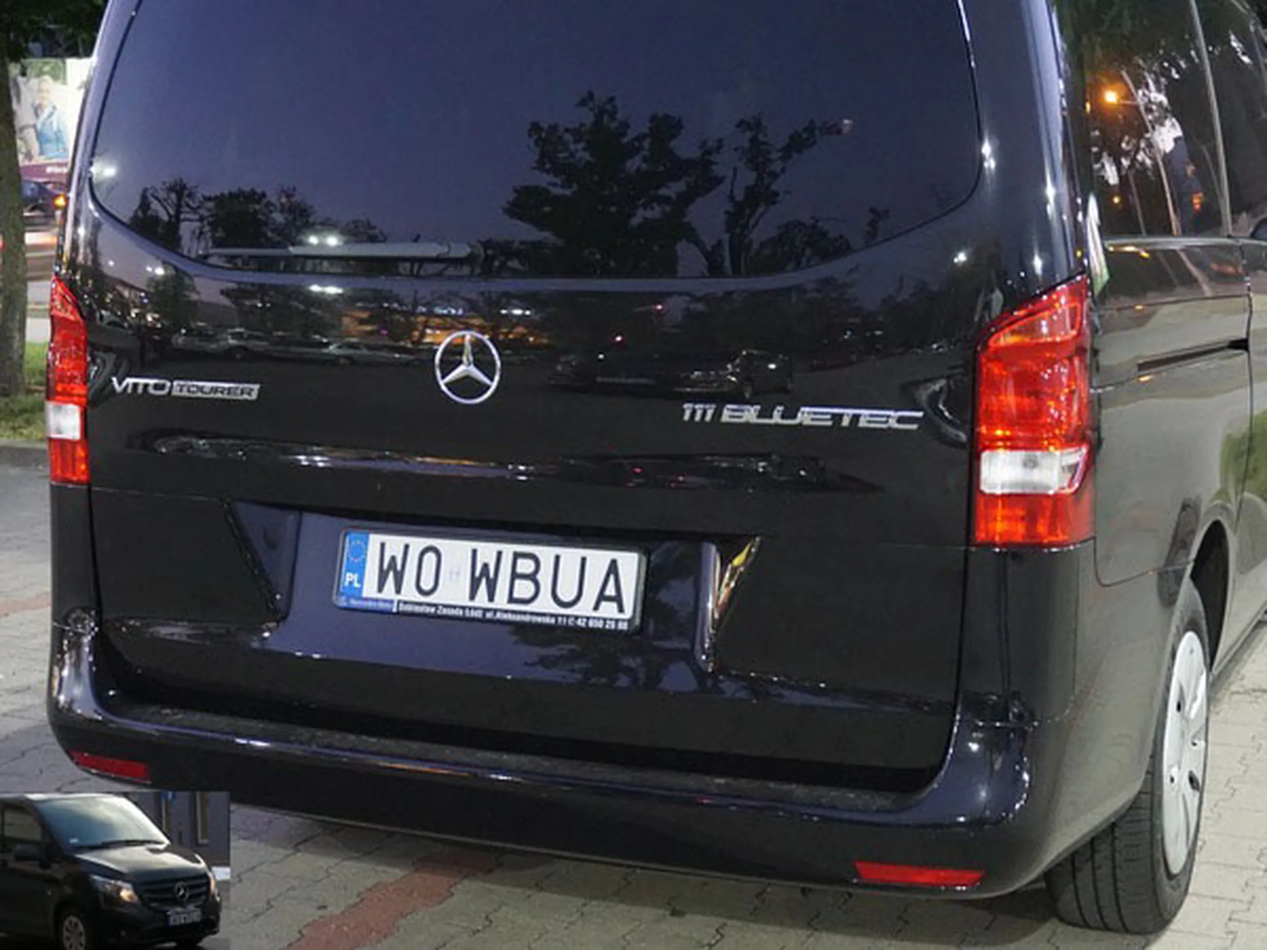 Fajny numer, blacha W0 WBUA