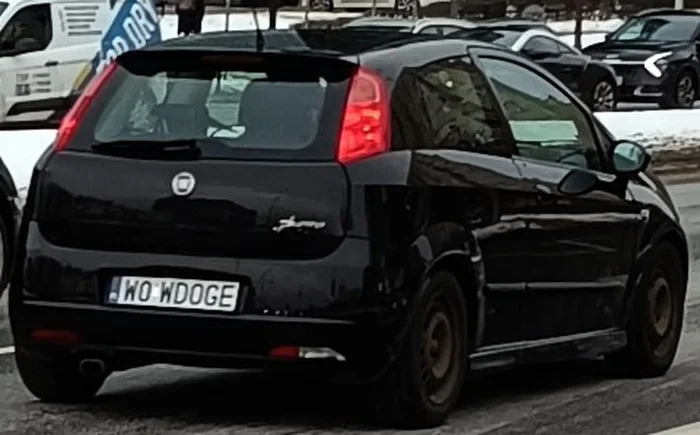 Fajny numer, blacha W0 WDOGE