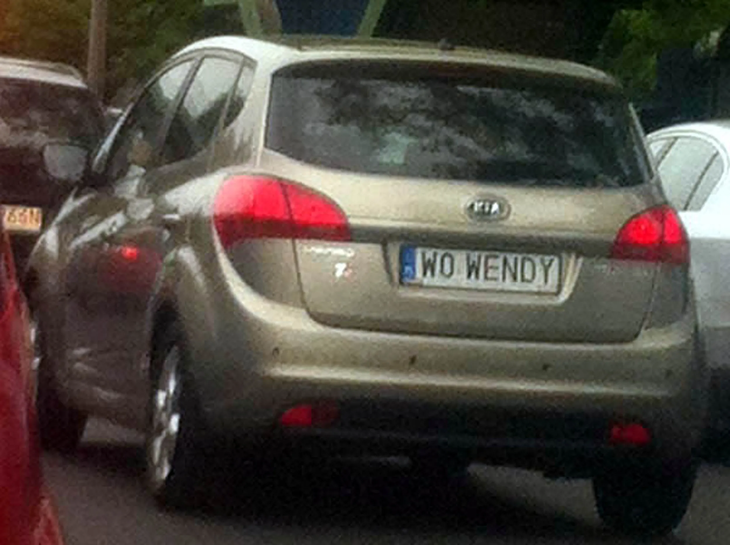 Fajny numer, blacha W0 WENDY