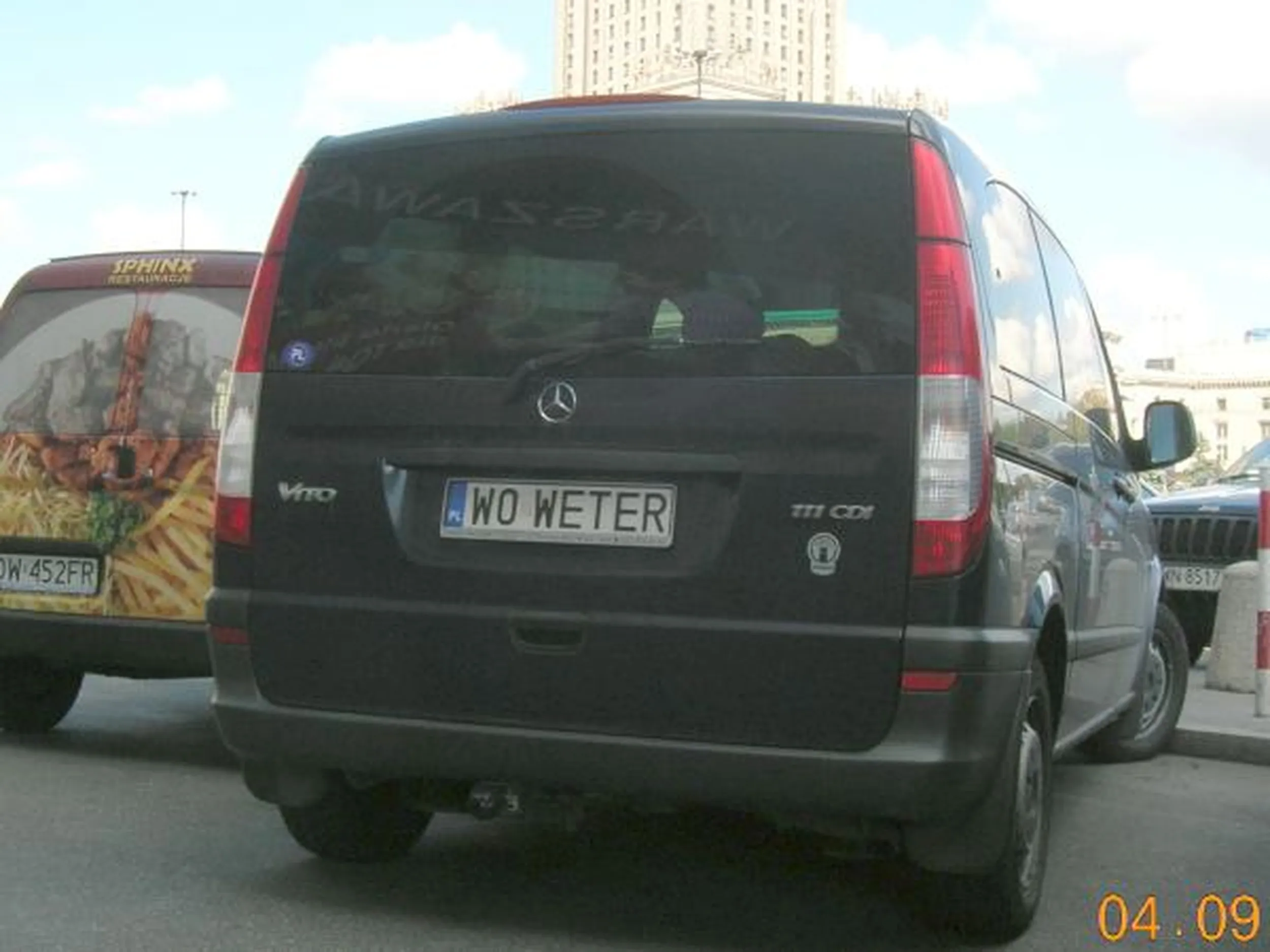 Fajny numer, blacha W0 WETER