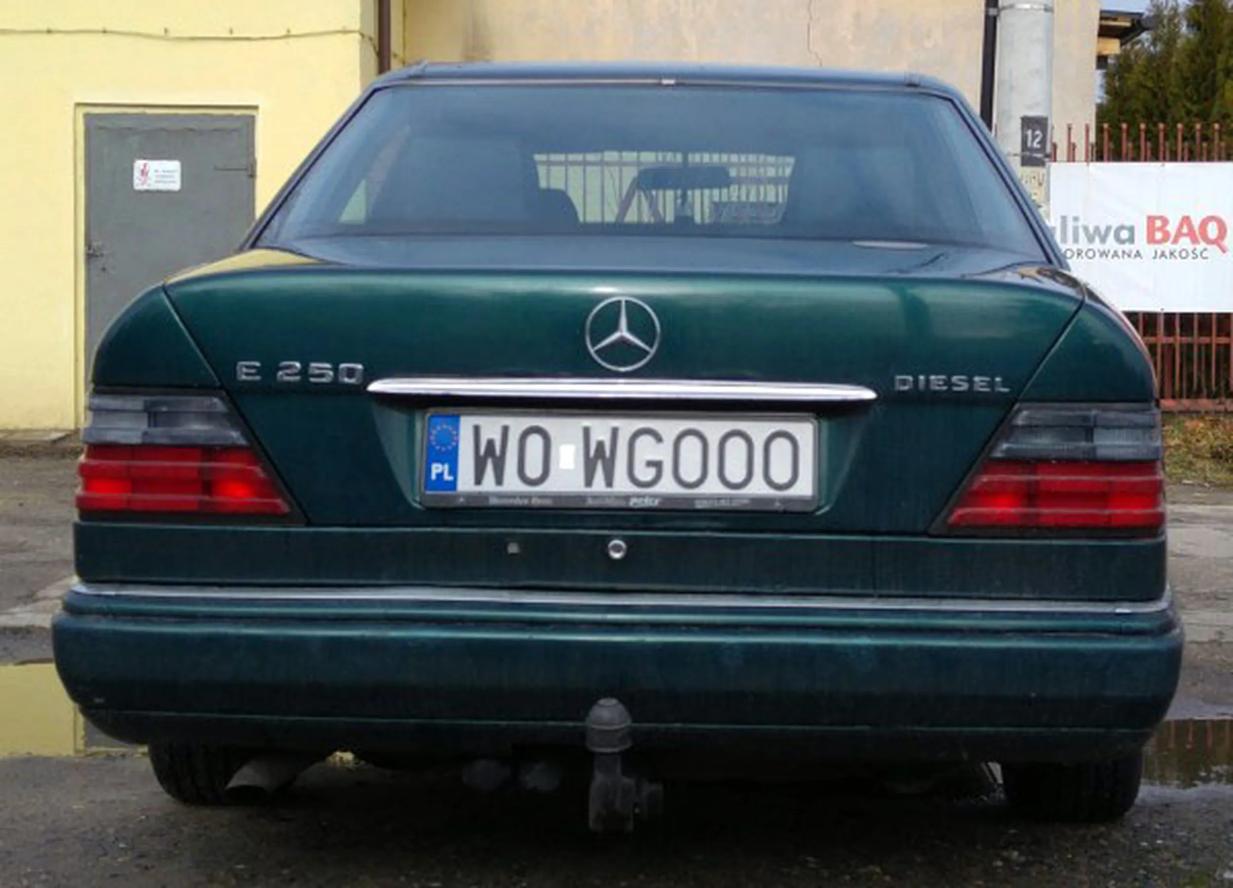 Fajny numer, blacha W0 WGOOO