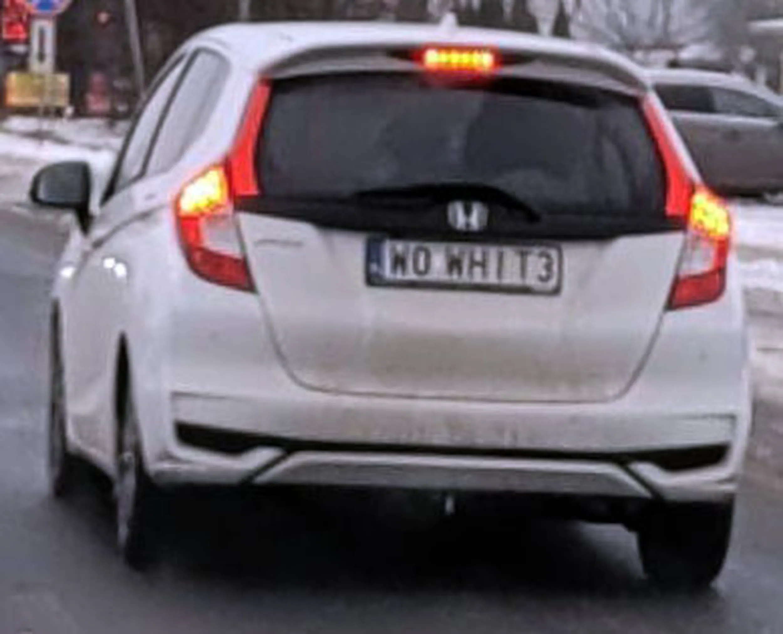 Fajny numer, blacha W0 WHIT3