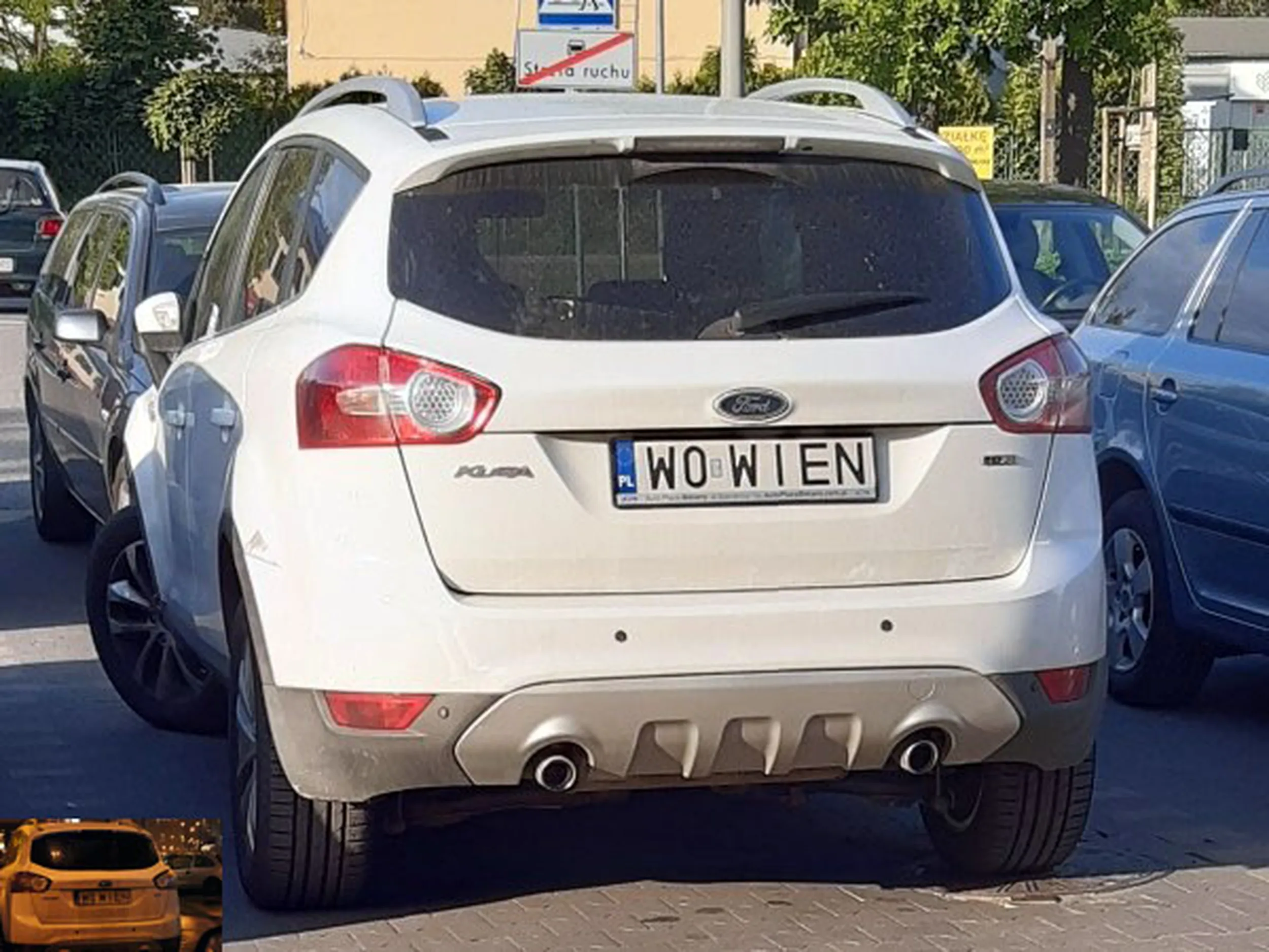 Fajny numer, blacha W0 WIEN