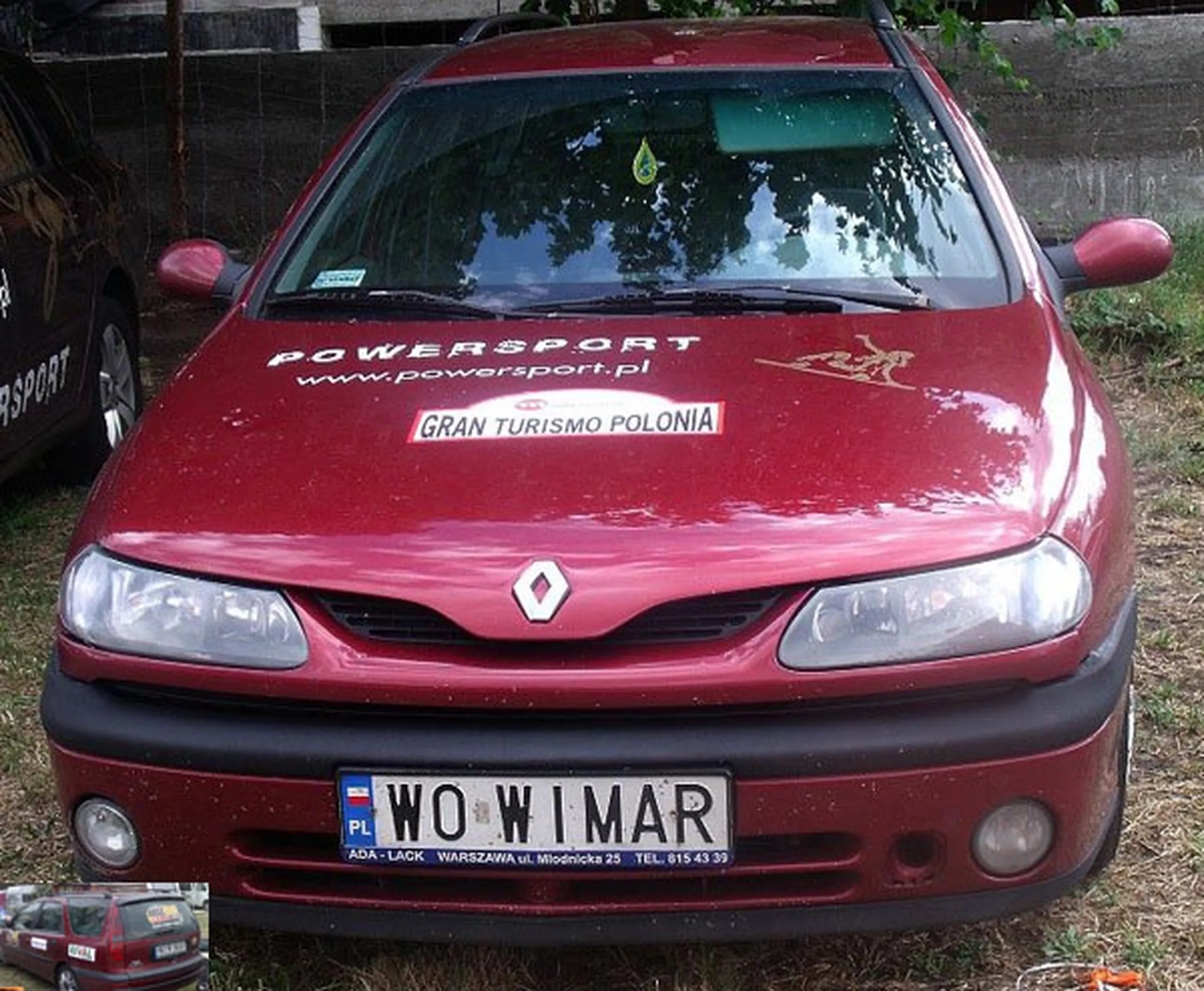 Fajny numer, blacha W0 WIMAR