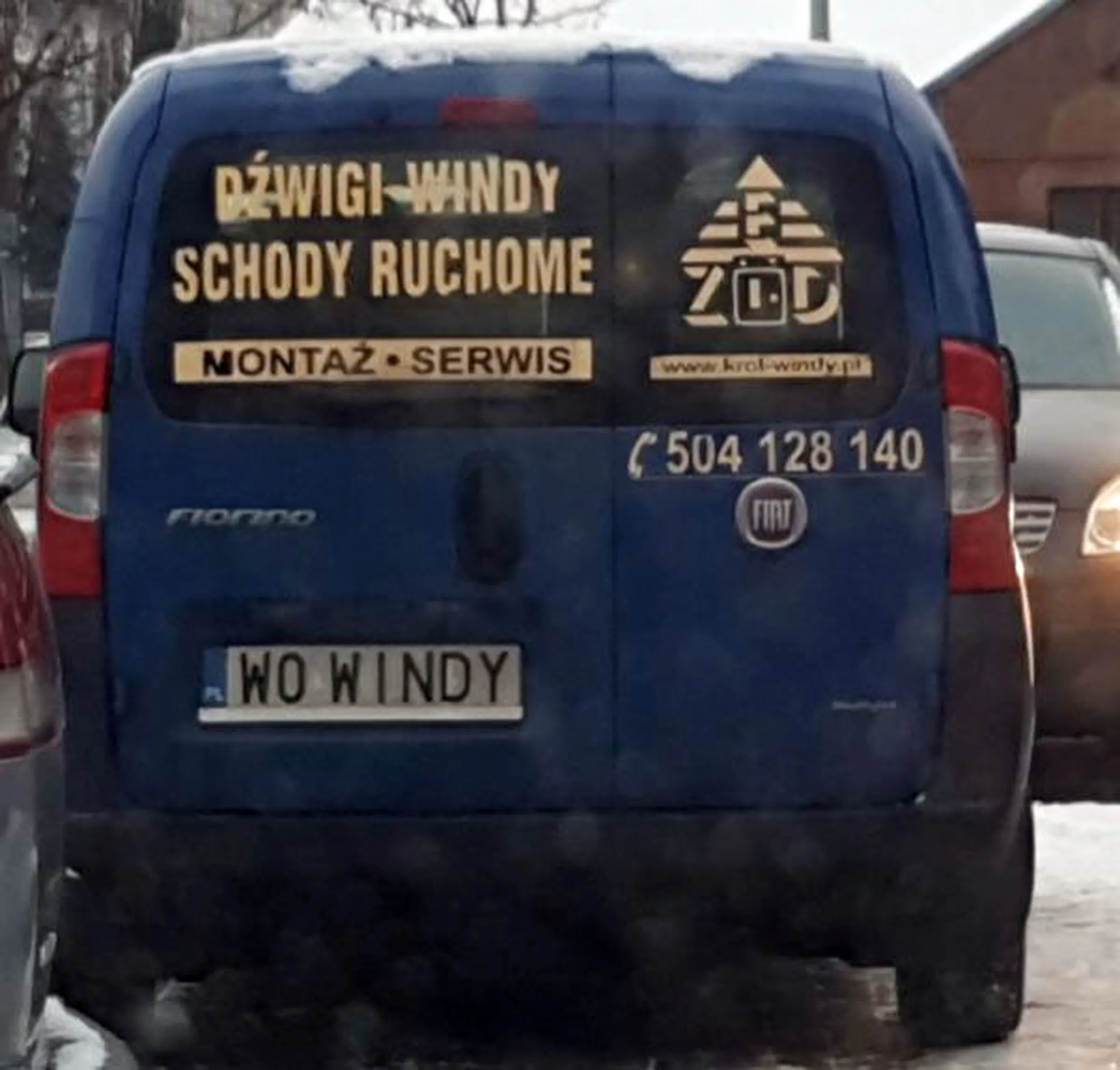 Fajny numer, blacha W0 WINDY