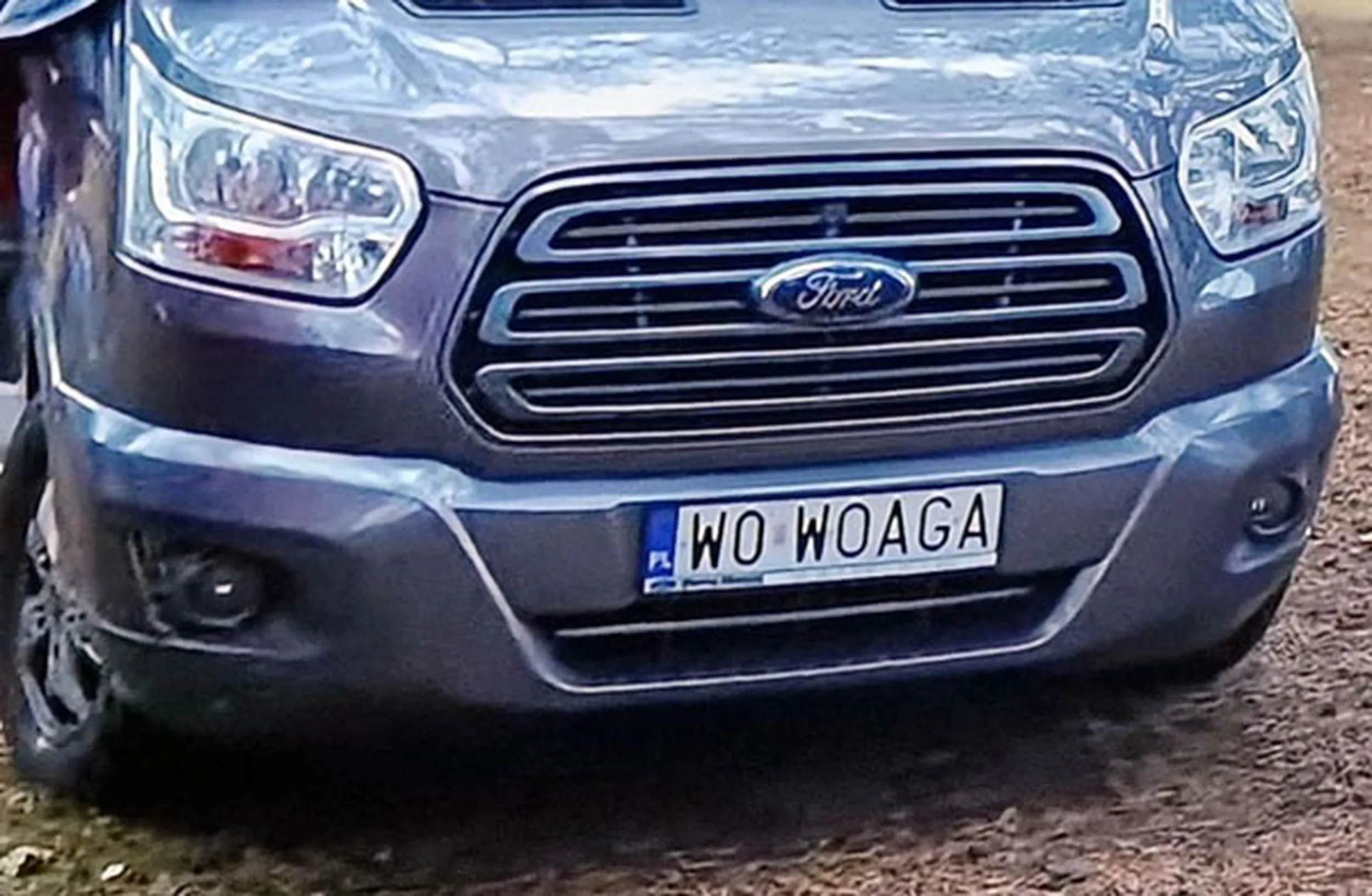 Fajny numer, blacha W0 WOAGA