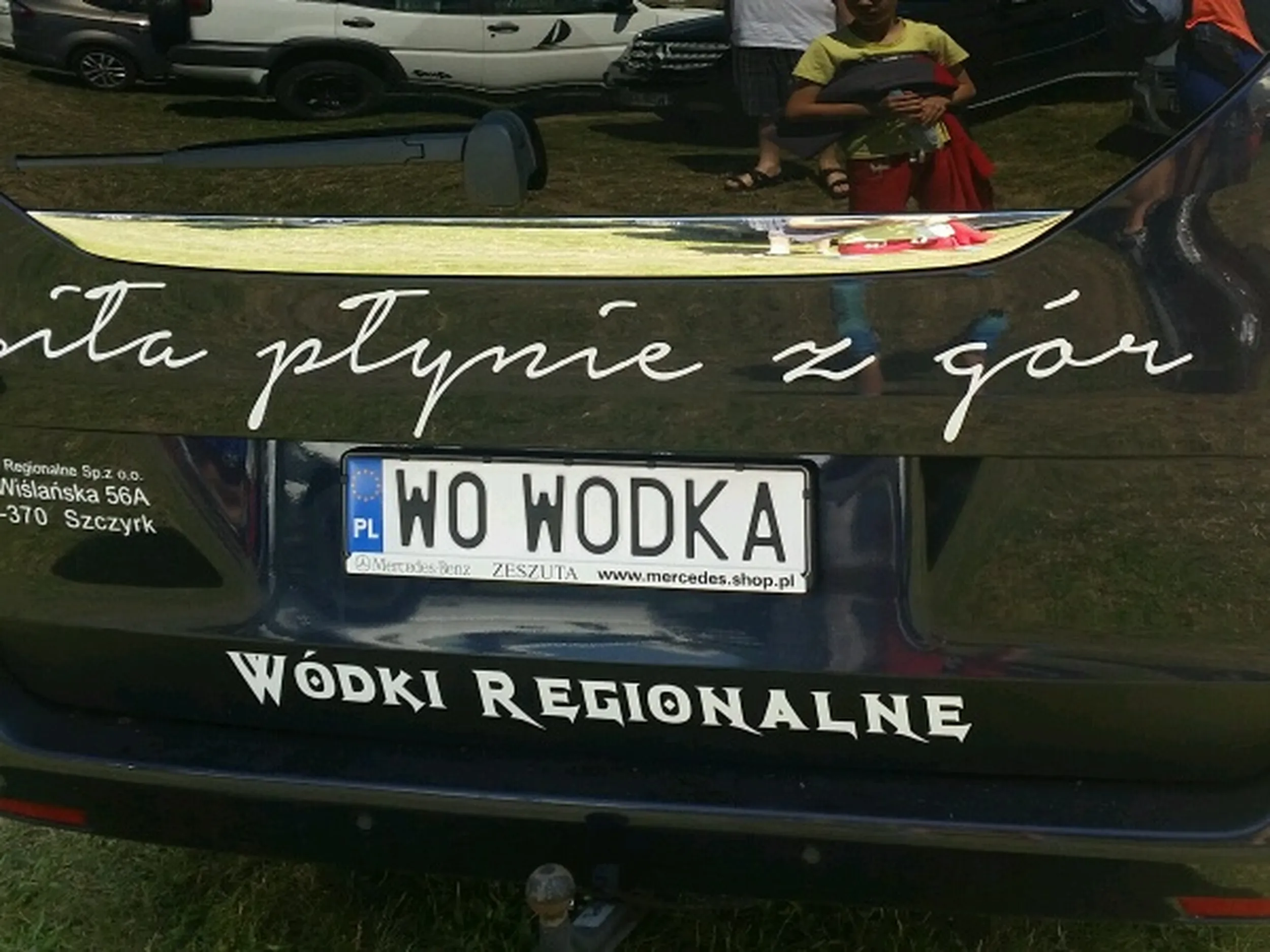 Fajny numer, blacha W0 WODKA