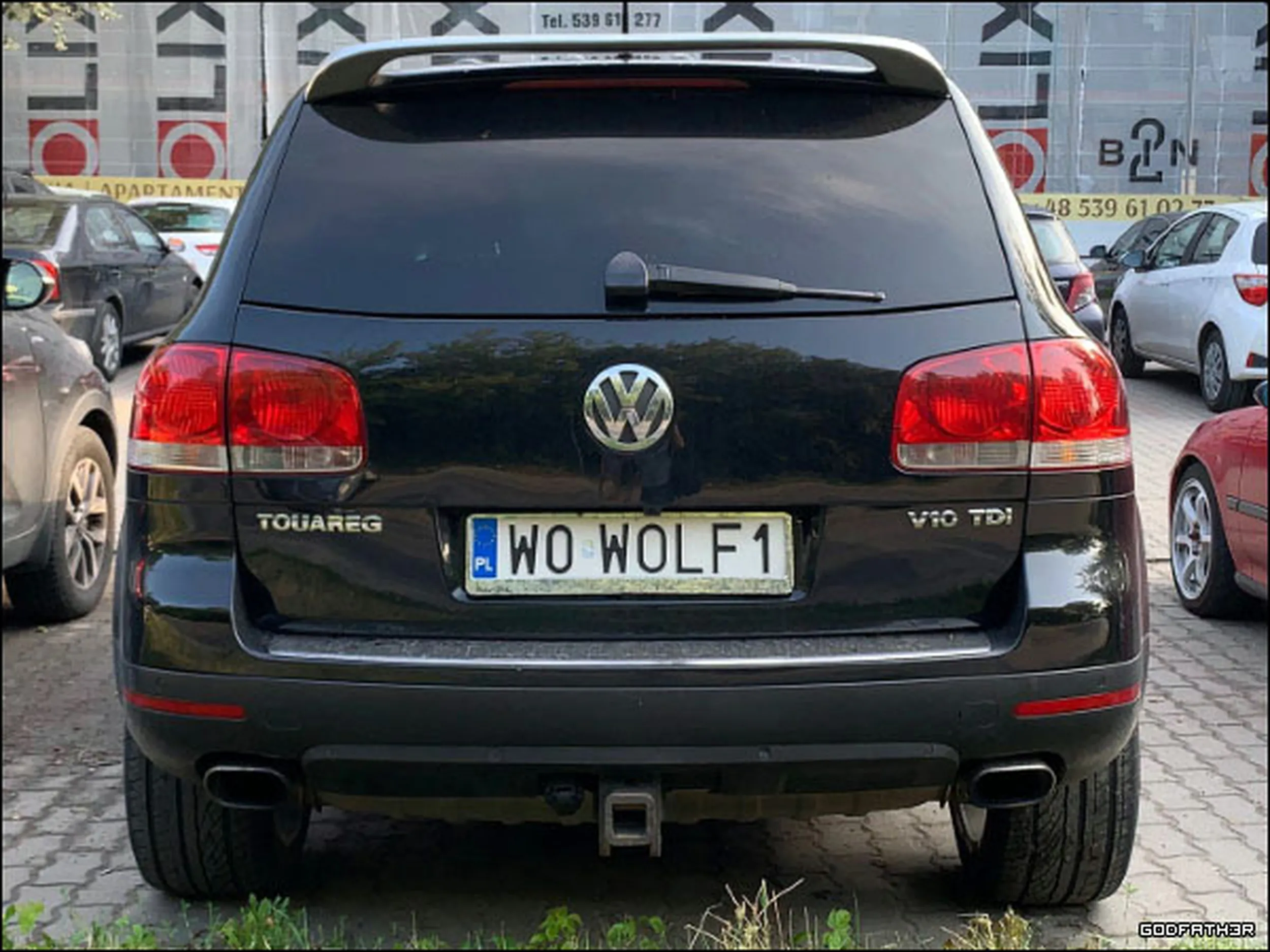 Fajny numer, blacha W0 WOLF1