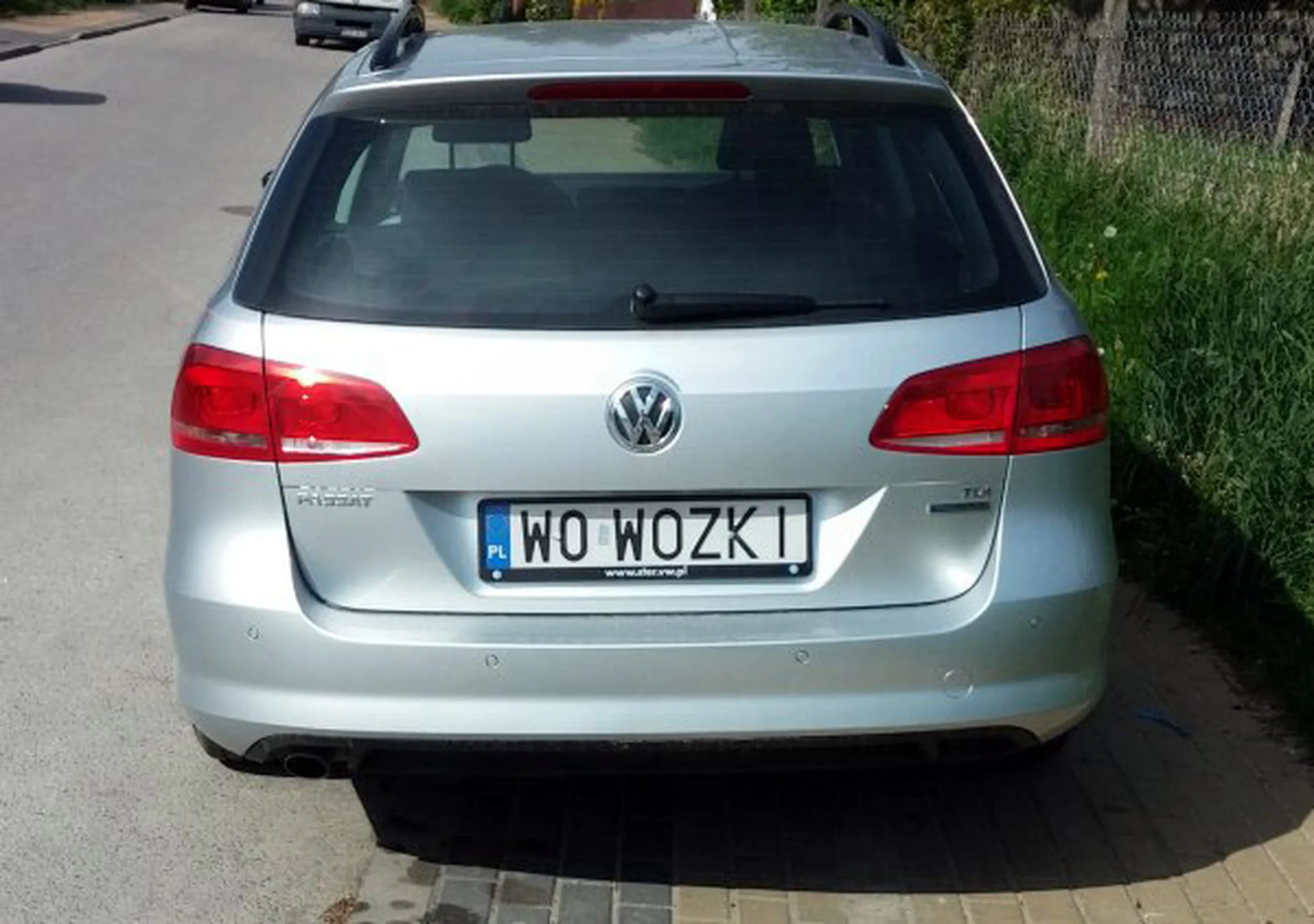 Fajny numer, blacha W0 WOZKI