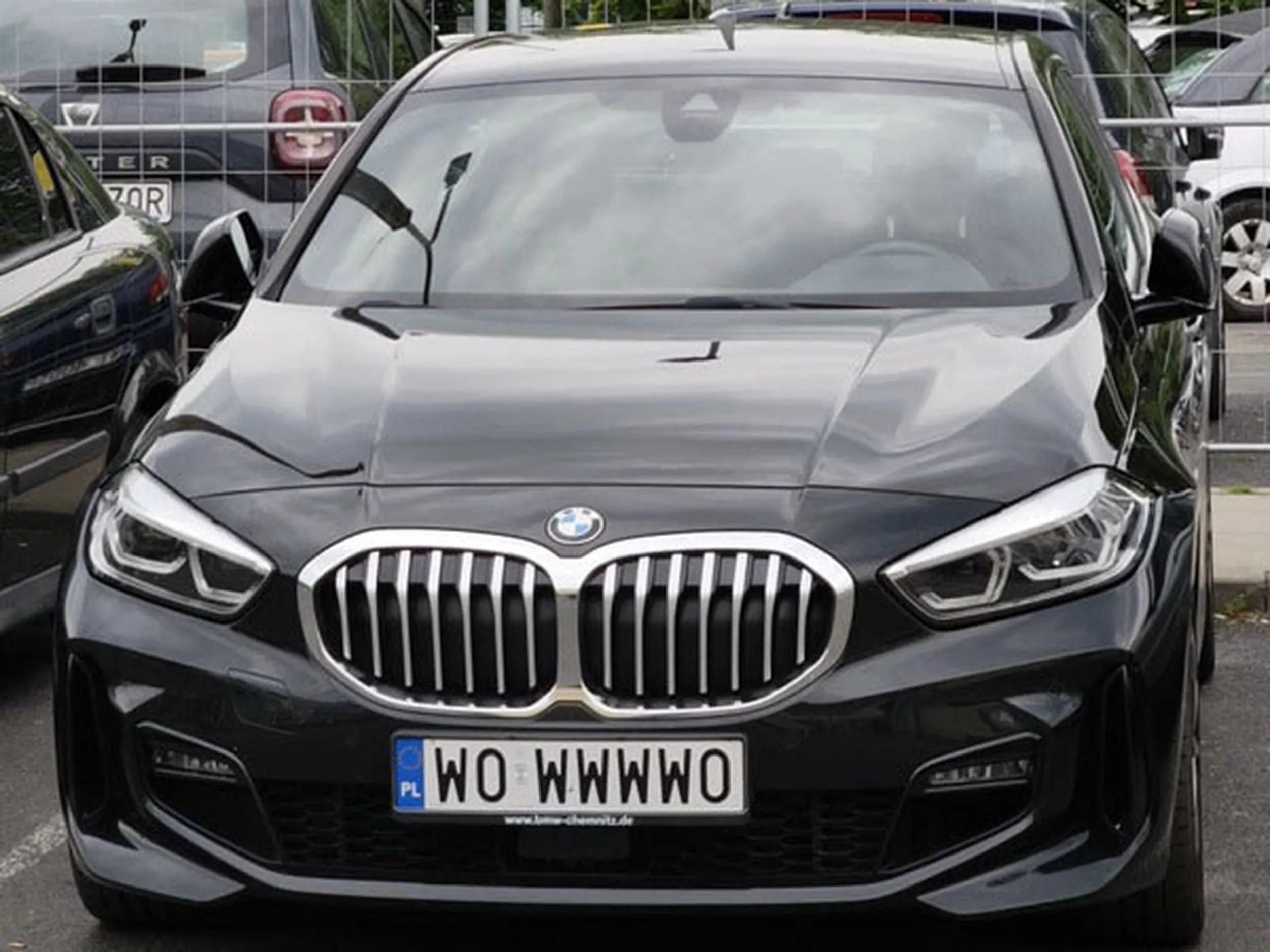 Fajny numer, blacha W0 WWWW0