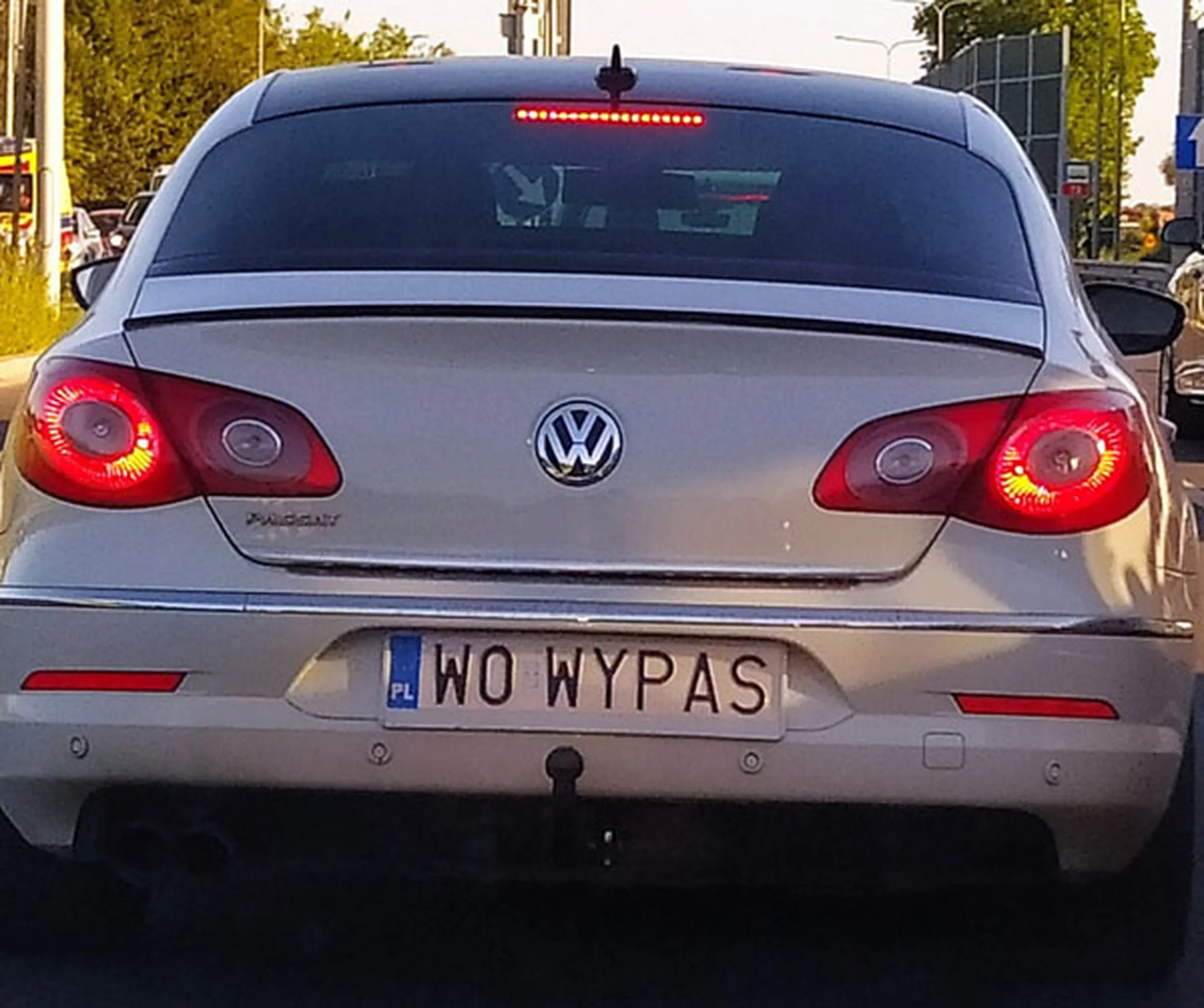 Fajny numer, blacha W0 WYPAS