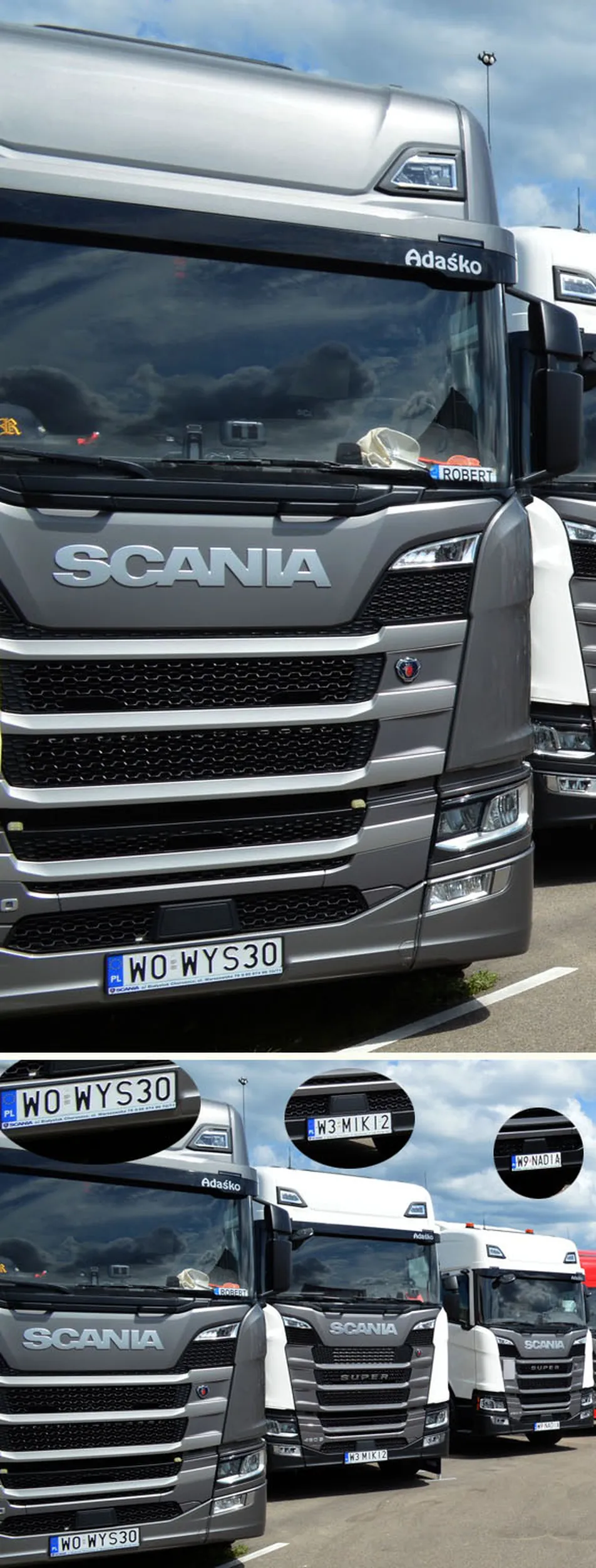 Fajny numer, blacha W0 WYS30