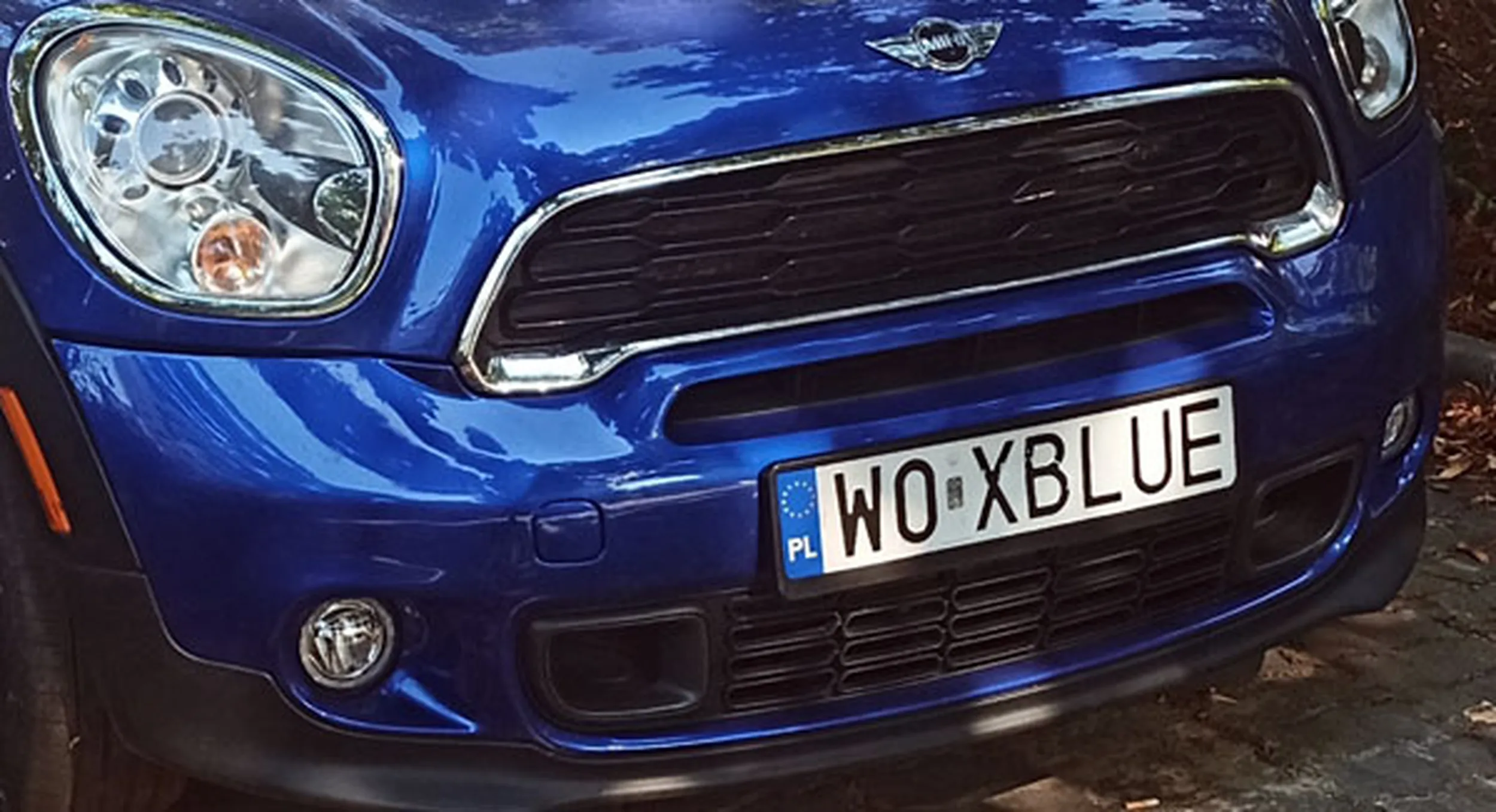 Fajny numer, blacha W0 XBLUE