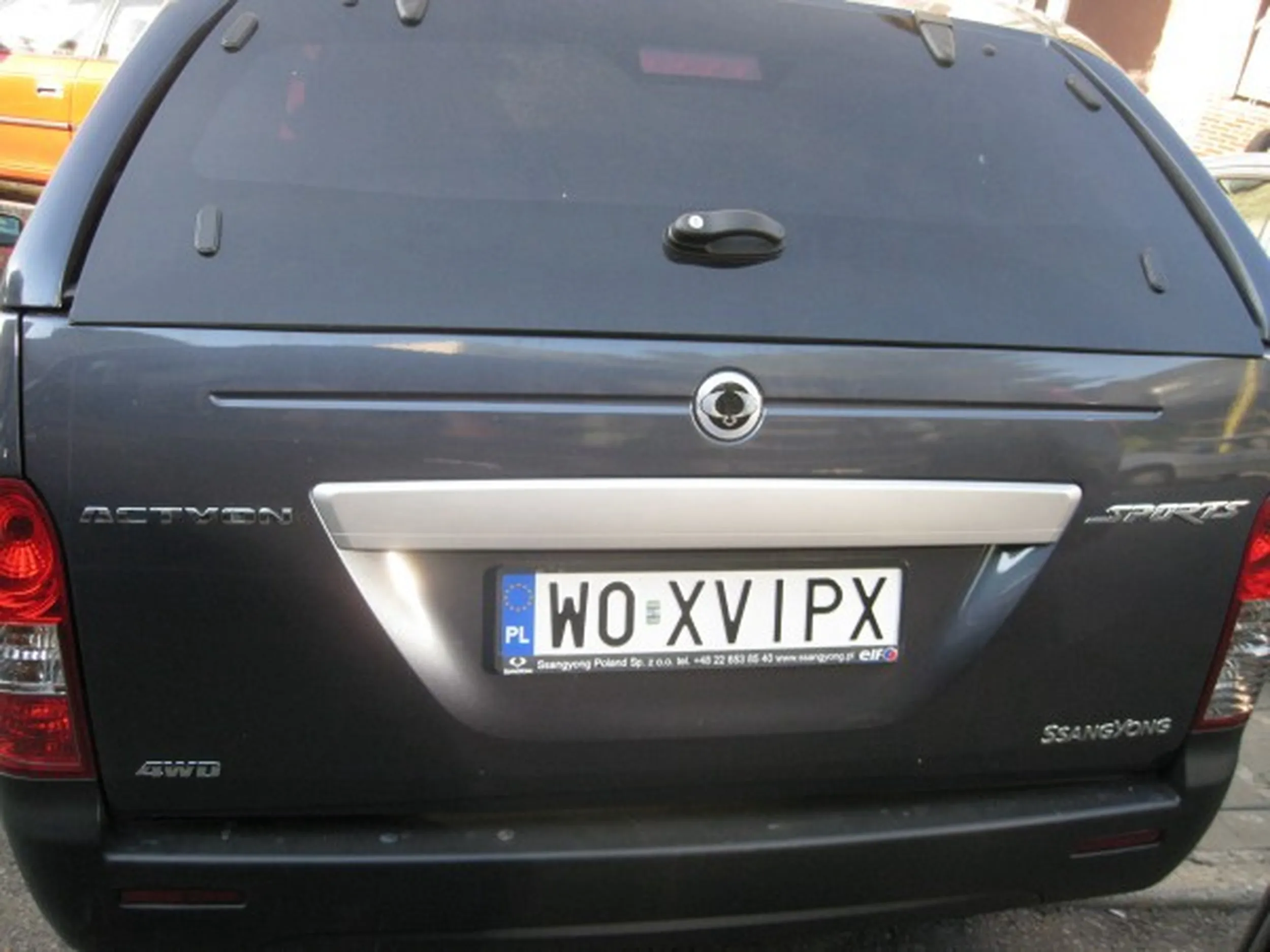 Fajny numer, blacha W0 XVIPX