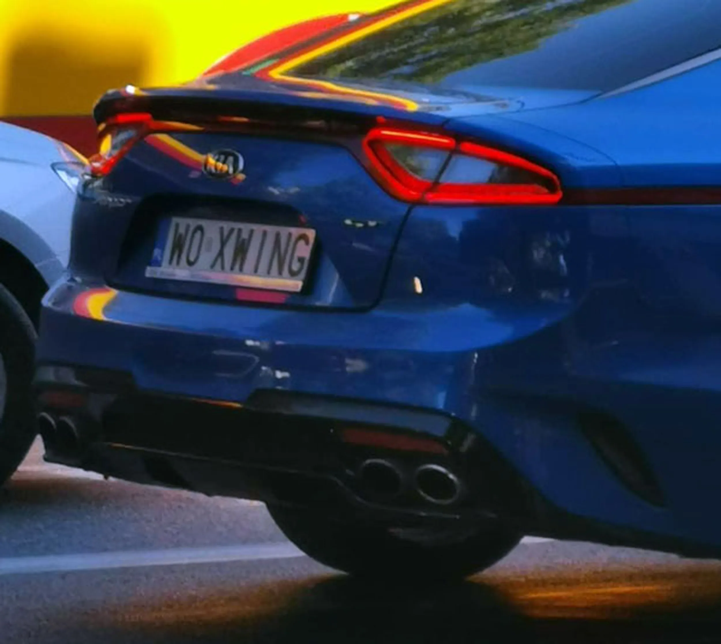 Fajny numer, blacha W0 XWING