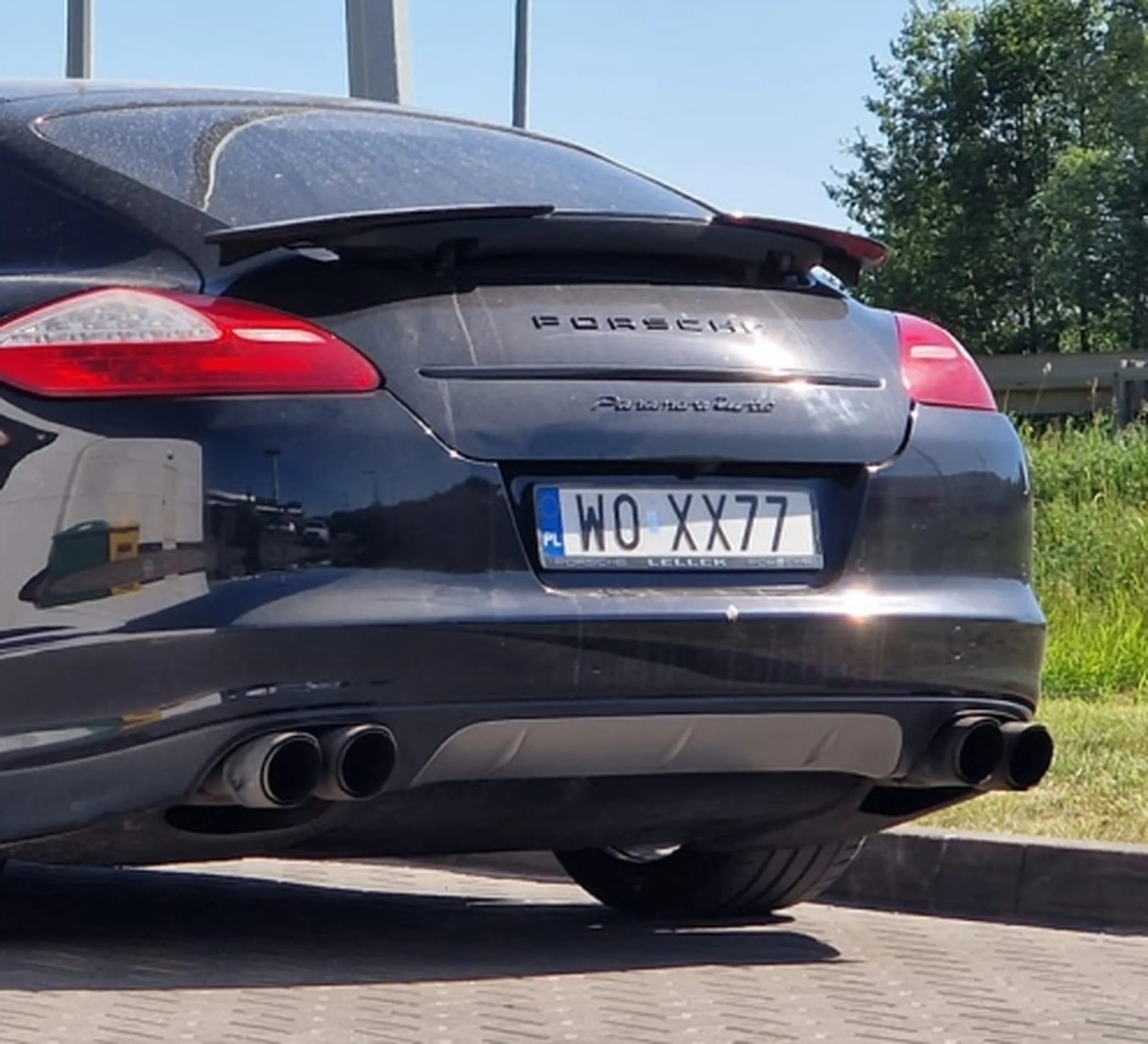 Fajny numer, blacha W0 XX77