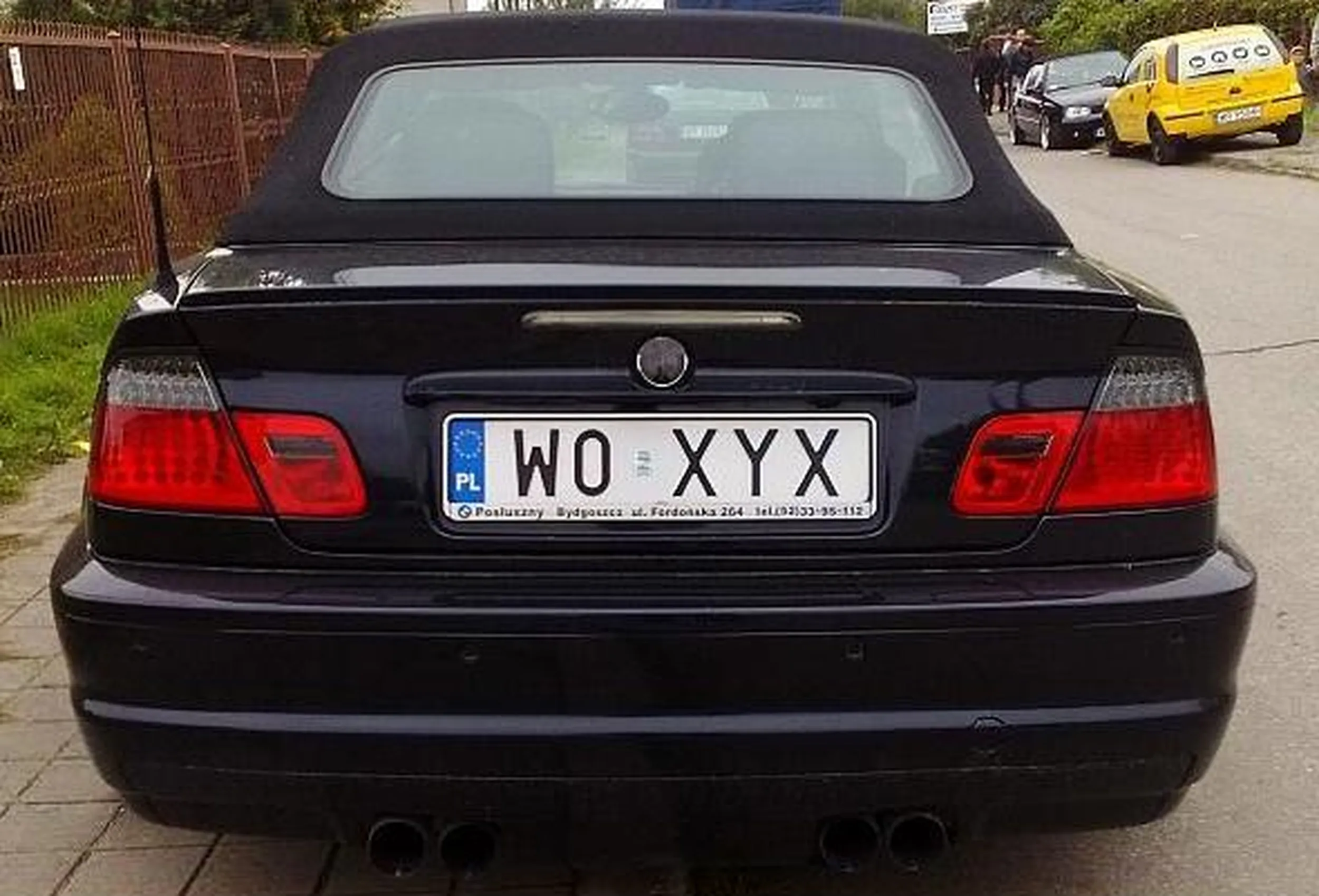 Fajny numer, blacha W0 XYX