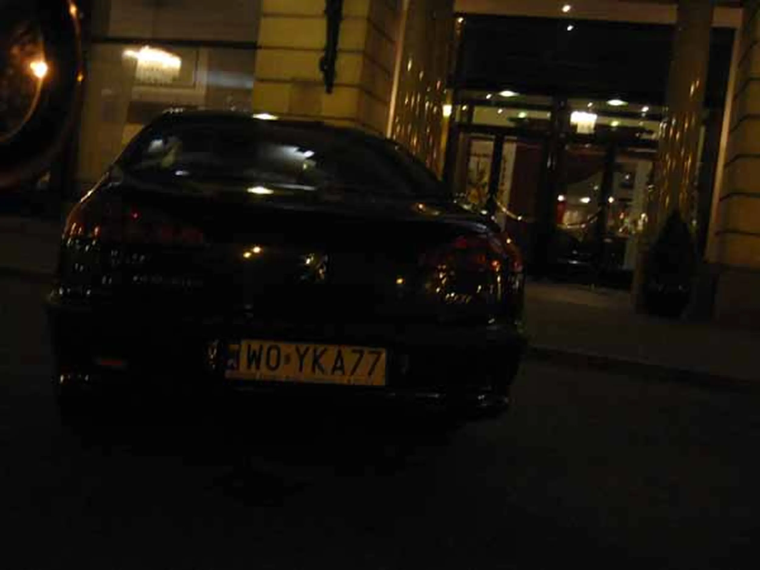 Fajny numer, blacha W0 YKA77