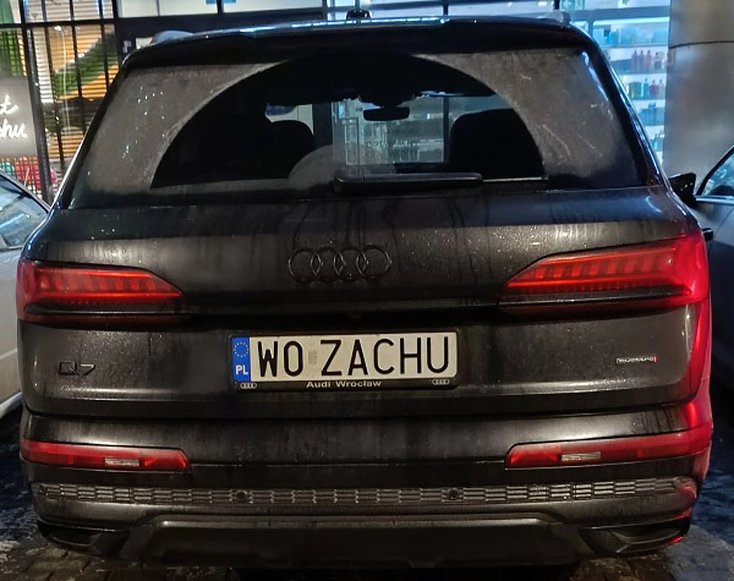 Fajny numer, blacha W0 ZACHU