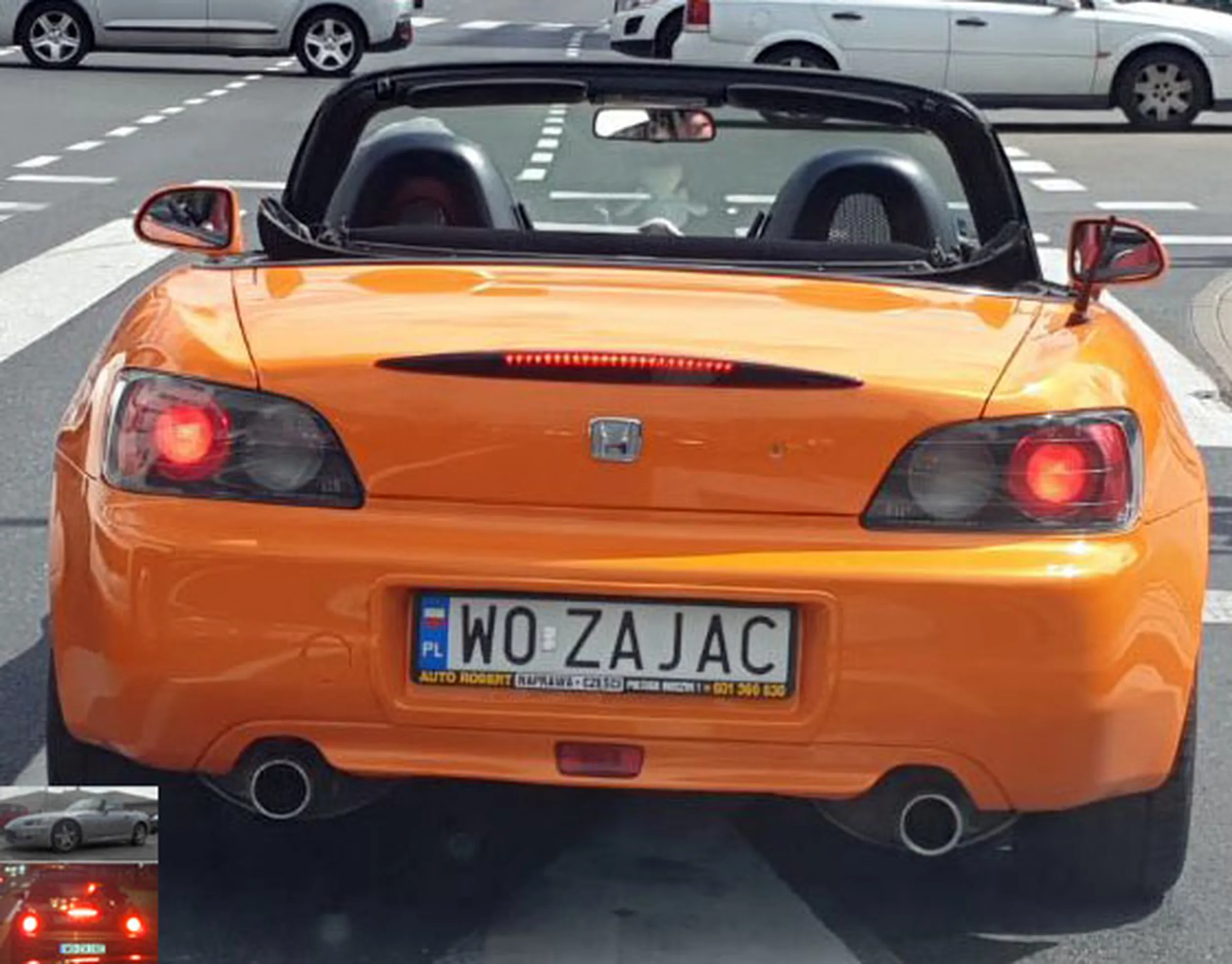 Fajny numer, blacha W0 ZAJAC