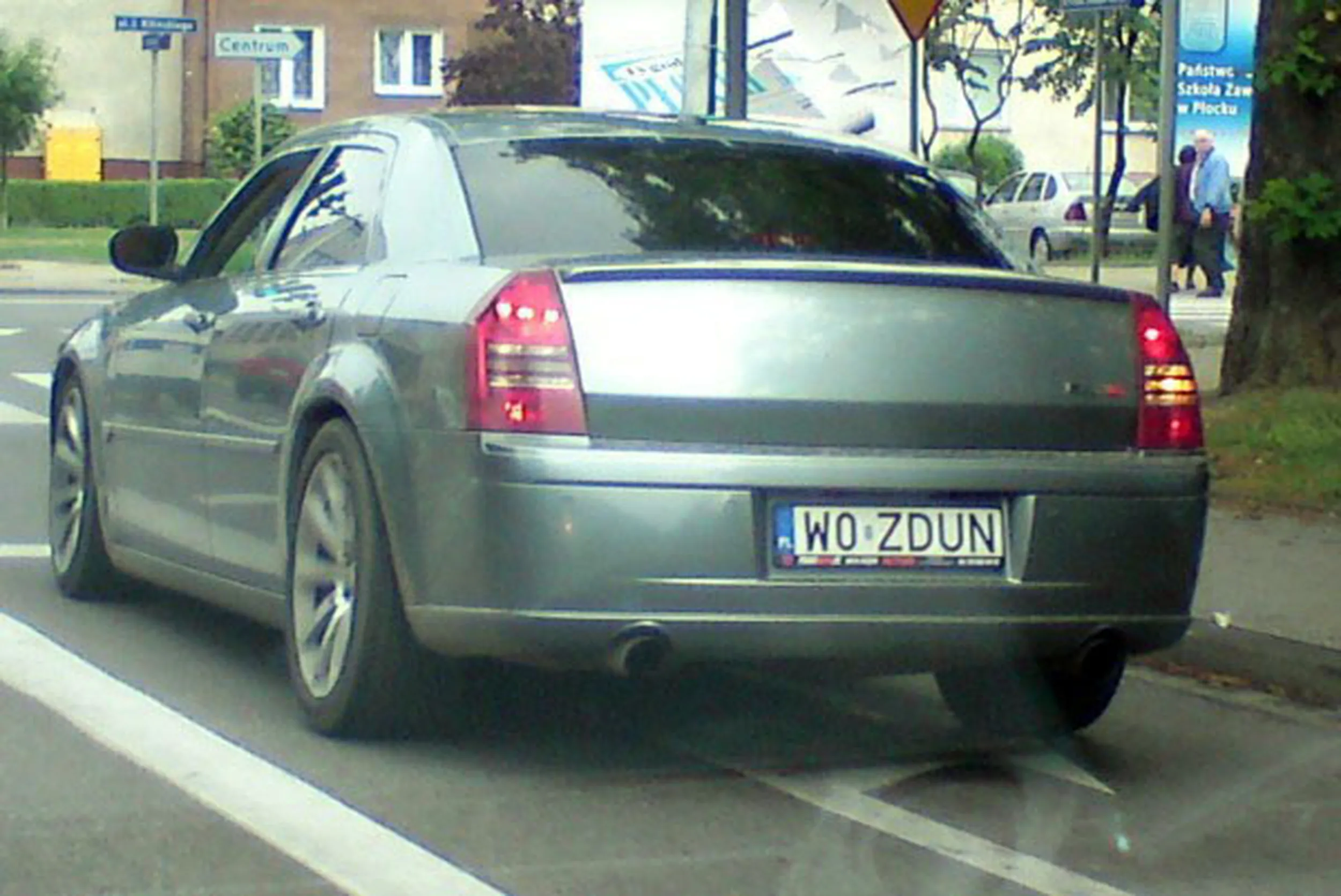 Fajny numer, blacha W0 ZDUN