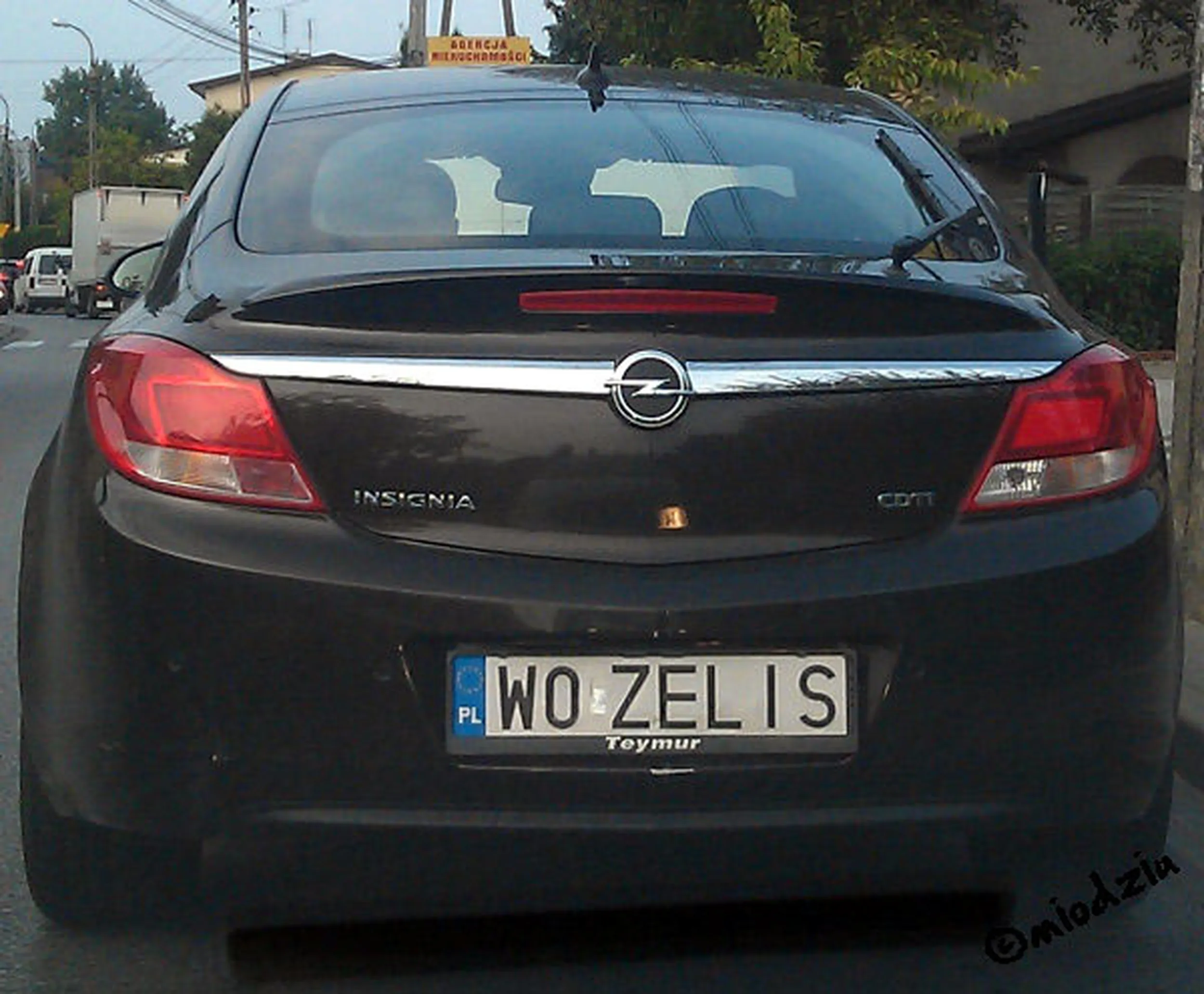 Fajny numer, blacha W0 ZELIS