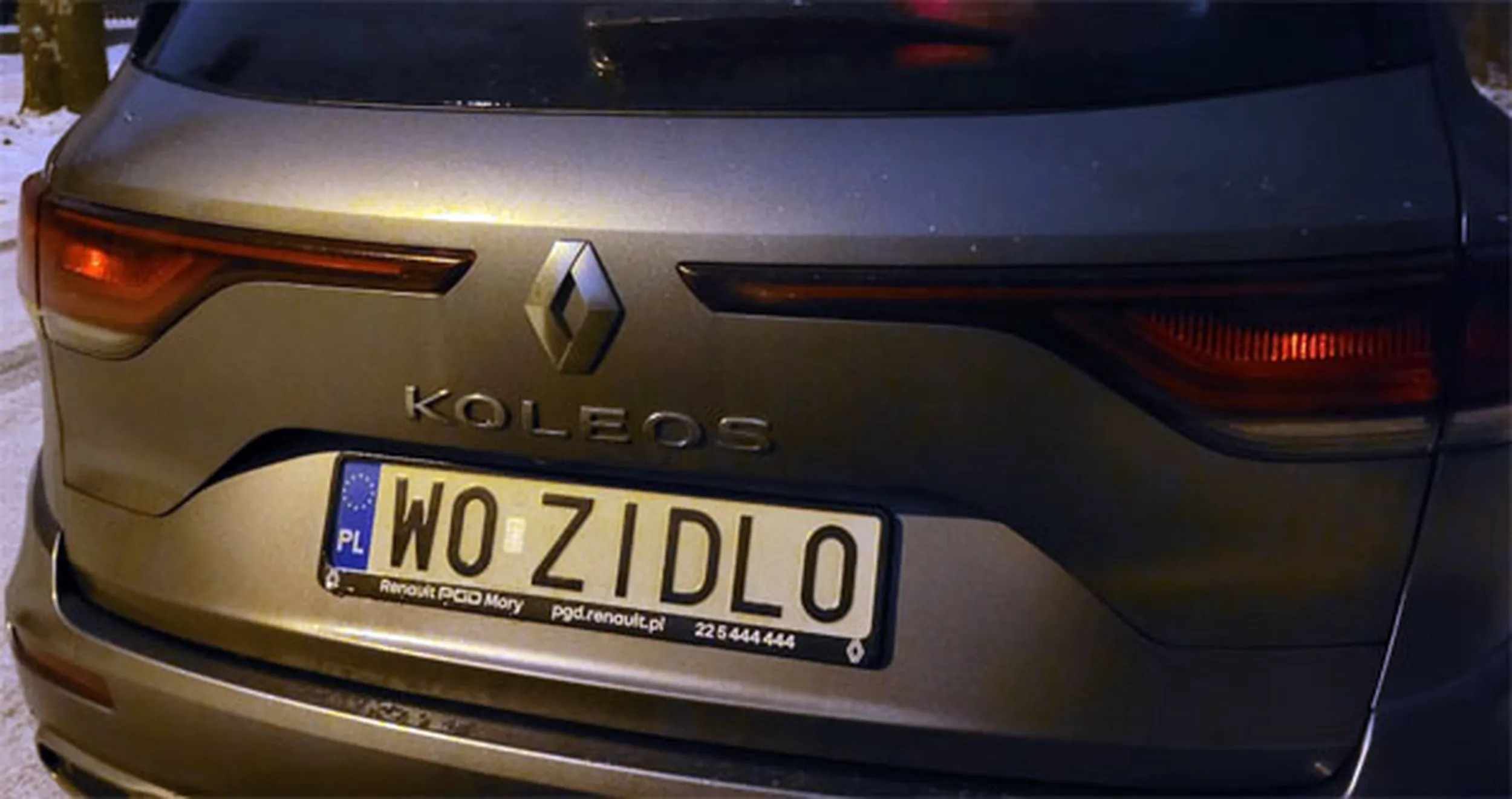 Fajny numer, blacha W0 ZIDL0