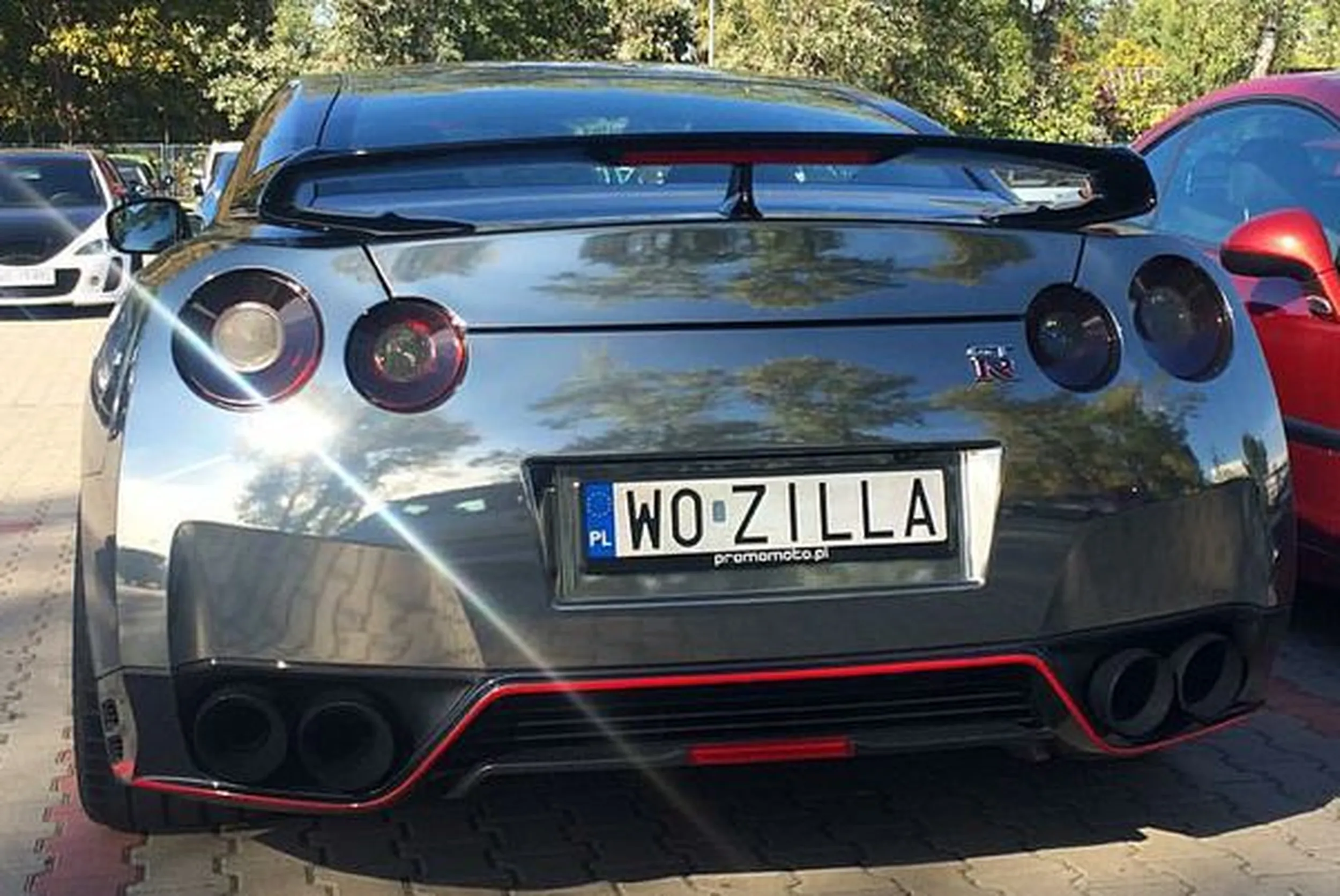 Fajny numer, blacha W0 ZILLA