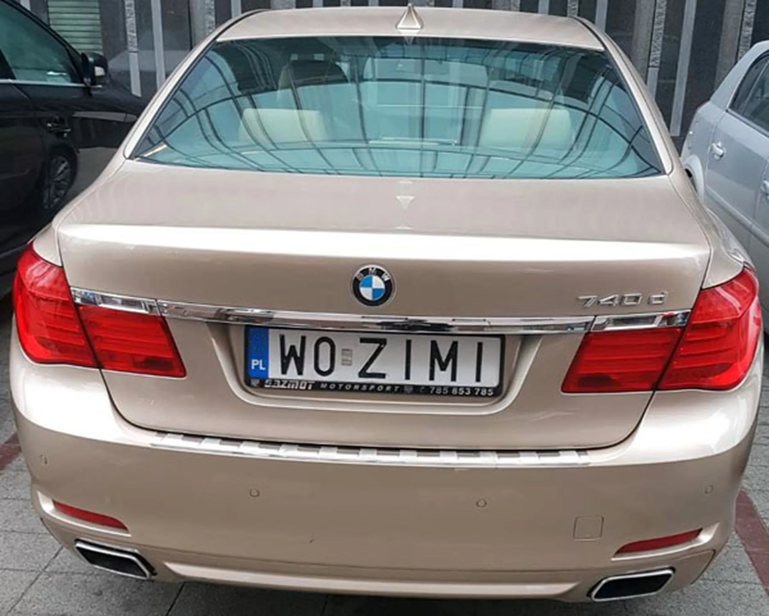 Fajny numer, blacha W0 ZIMI